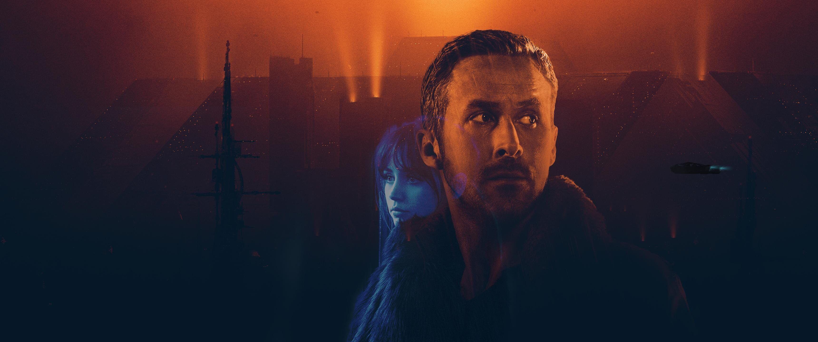 Blade Runner 2049 scena notturna, 3440x1440 21:9, Ultrawide