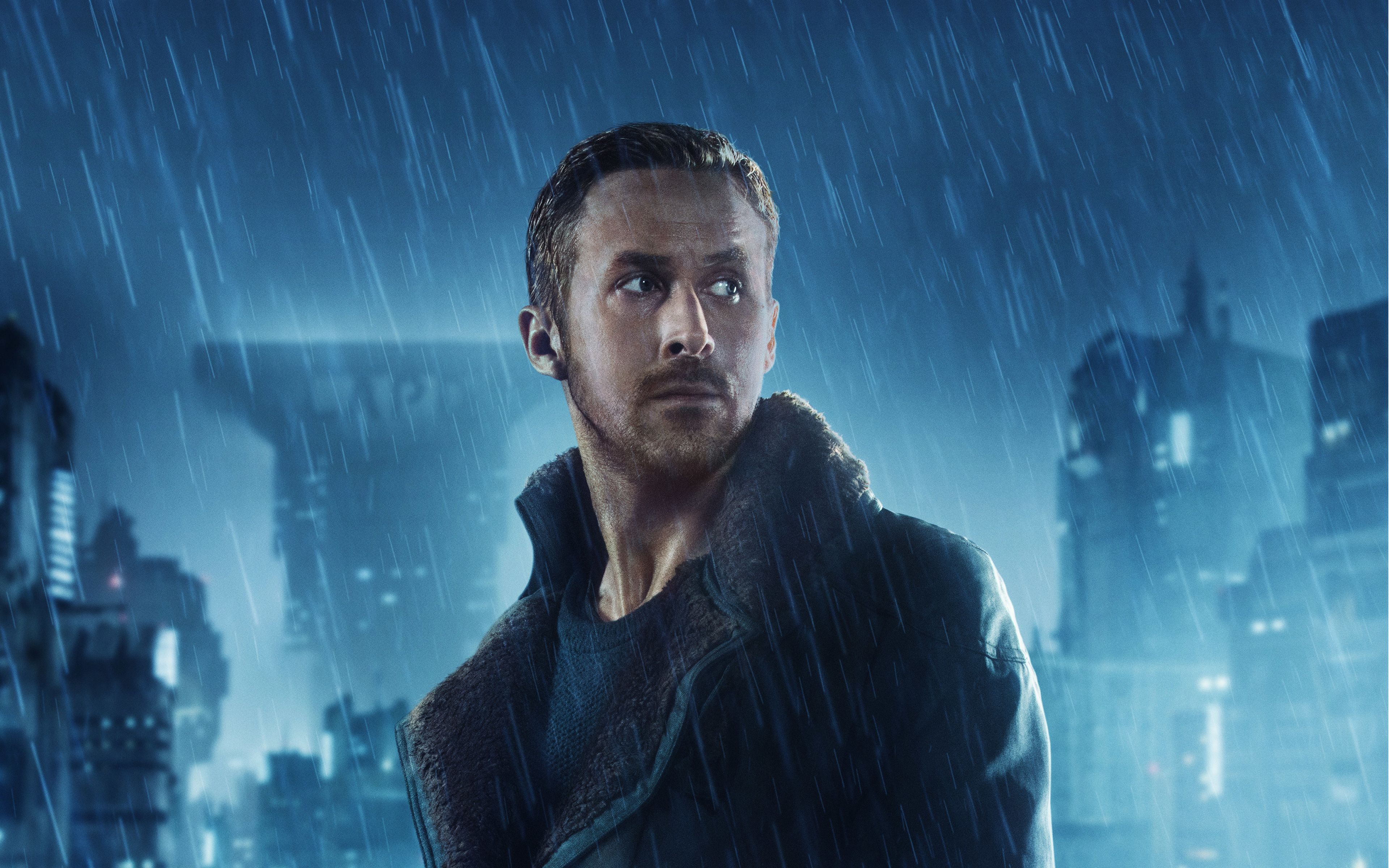 Officer K, Blade Runner 2049, 3840x2400 4K Ultra HD, Monitor 4K