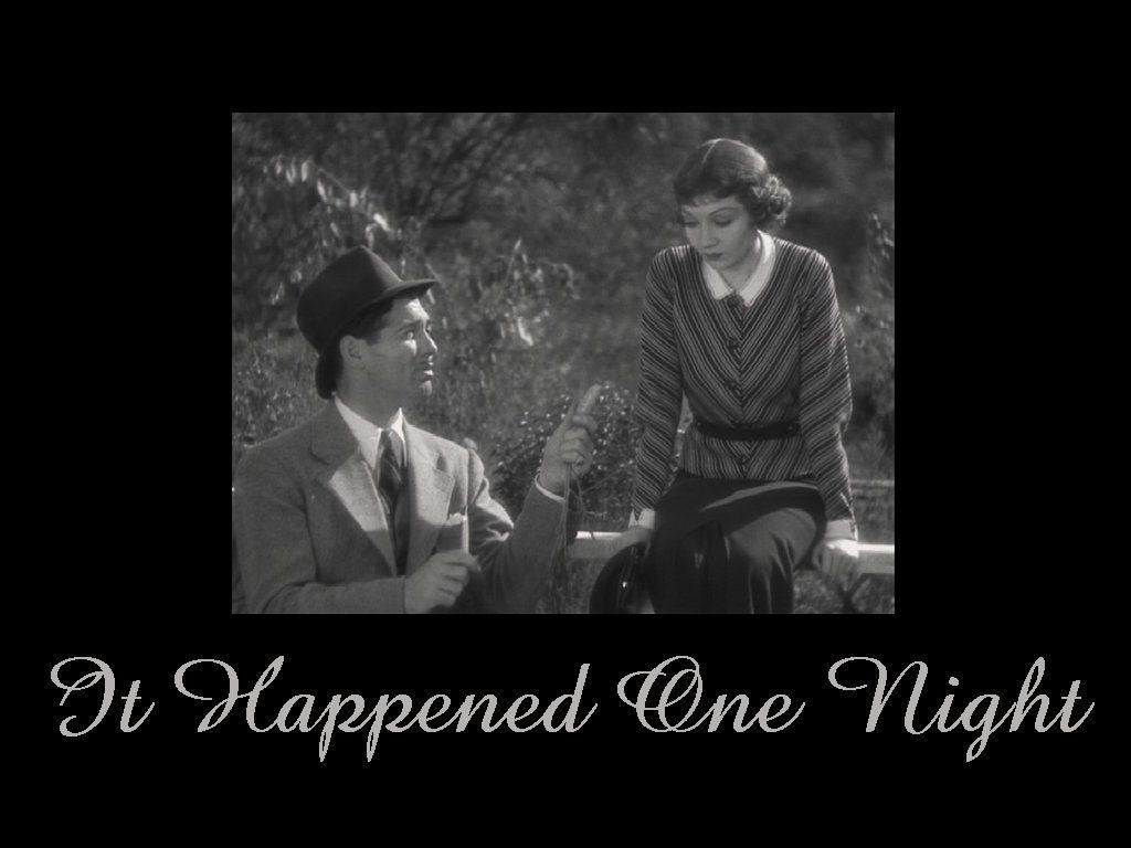 It Happened One Night, manifesto film, 1024x768 HD, PC