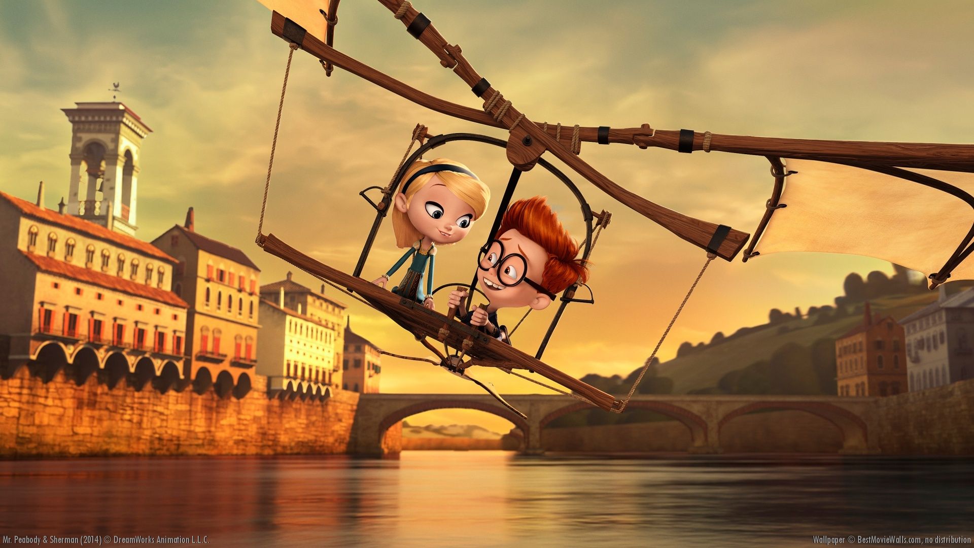 Mr. Peabody e Sherman volano, 1920x1080 1080p, Desktop