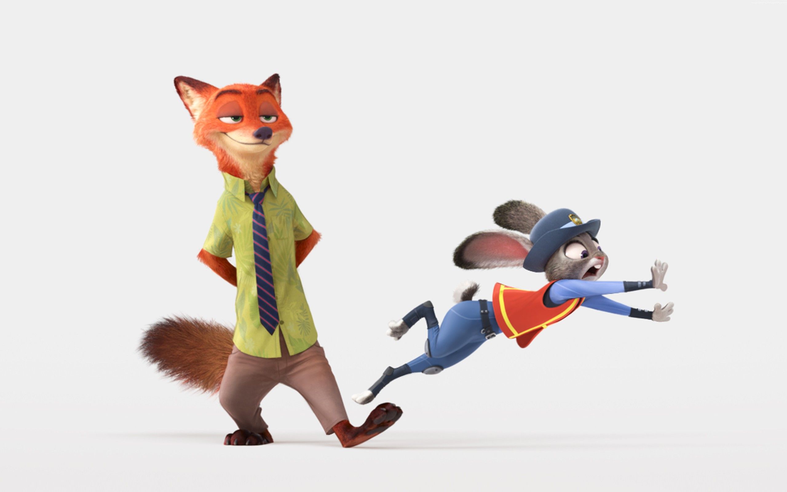Nick e Judy, Zootropolis, 2560x1600 2K, Desktop
