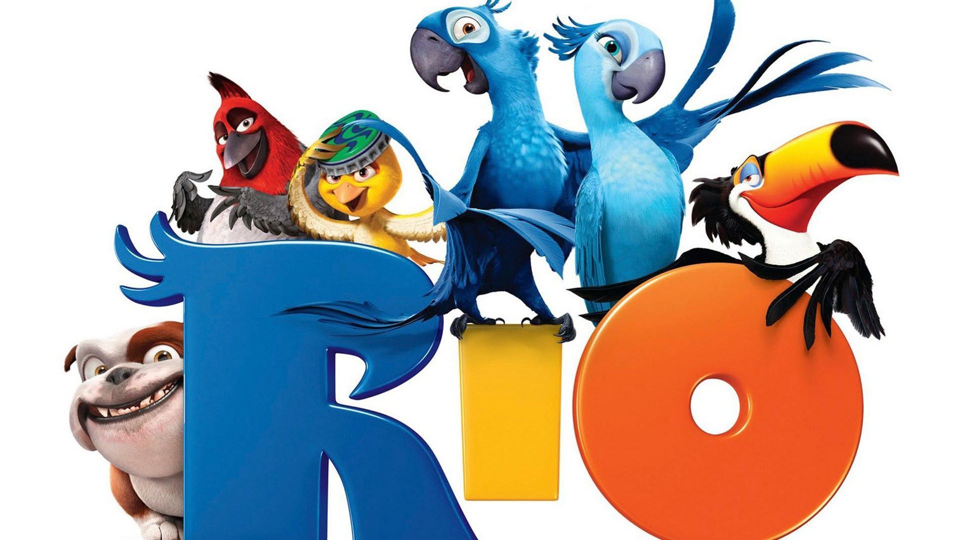 Personaggi film Rio, 1920x1080 Full HD 1080p, PC
