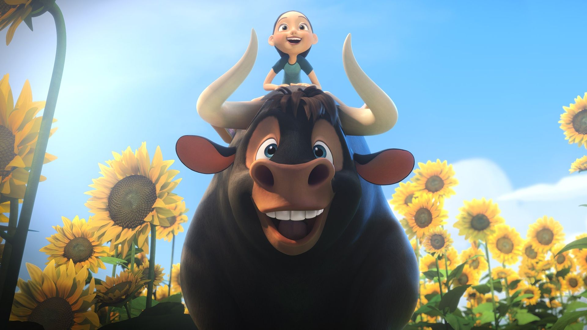 Ferdinand toro bambino girasoli, 1920x1080 Full HD, Laptop