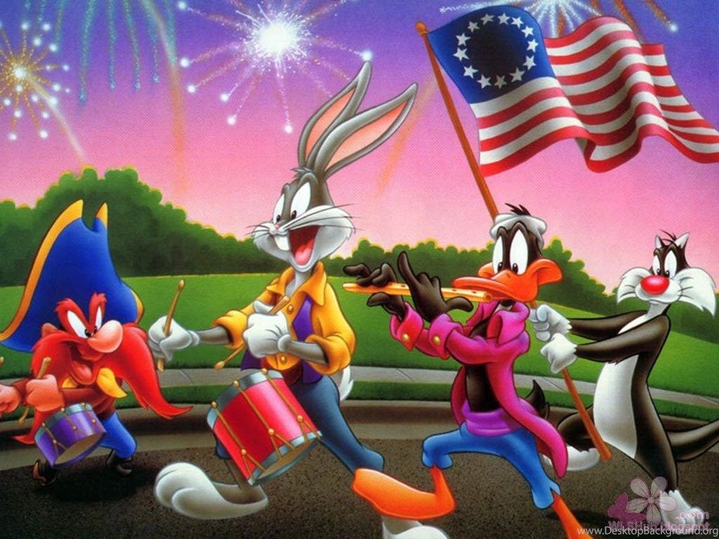 Looney Tunes Bugs Bunny parata, Warner Bros, 1024x768 HD, Laptop