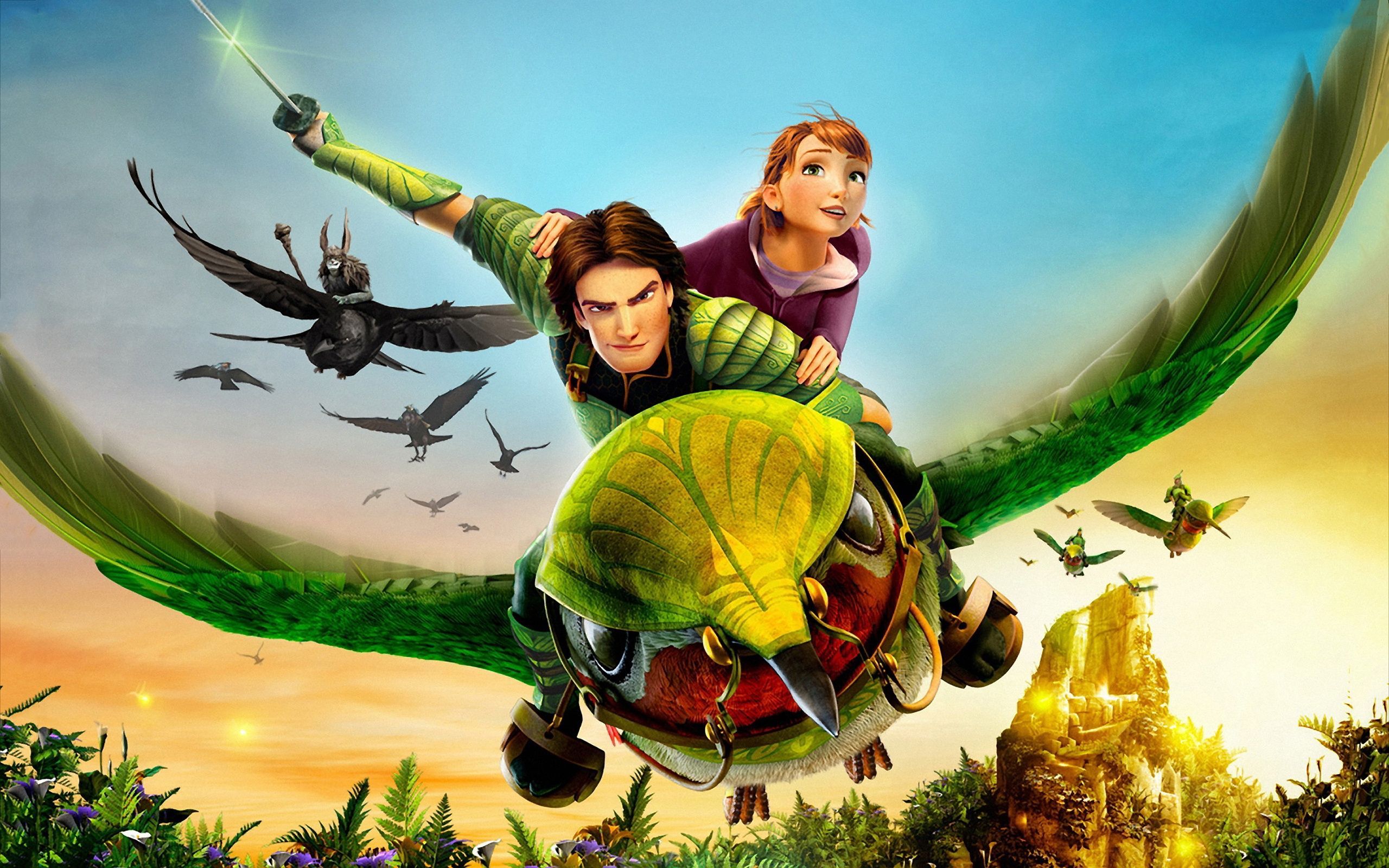 Dragon Trainer, Hiccup e Astrid, 2560x1600 2K+, Desktop