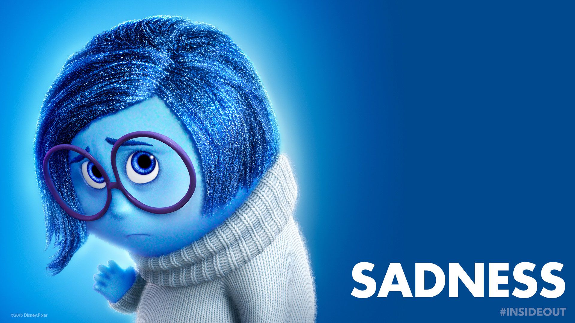 Sadness Inside Out Pixar, 1920x1080 Full HD, Monitor Gaming
