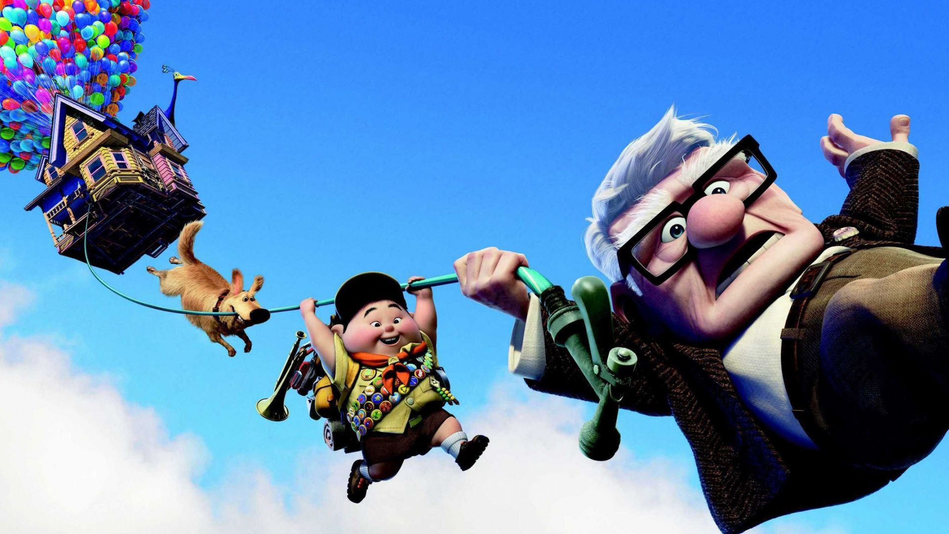 Personaggi film Up Pixar, 1920x1080 Full HD, PC