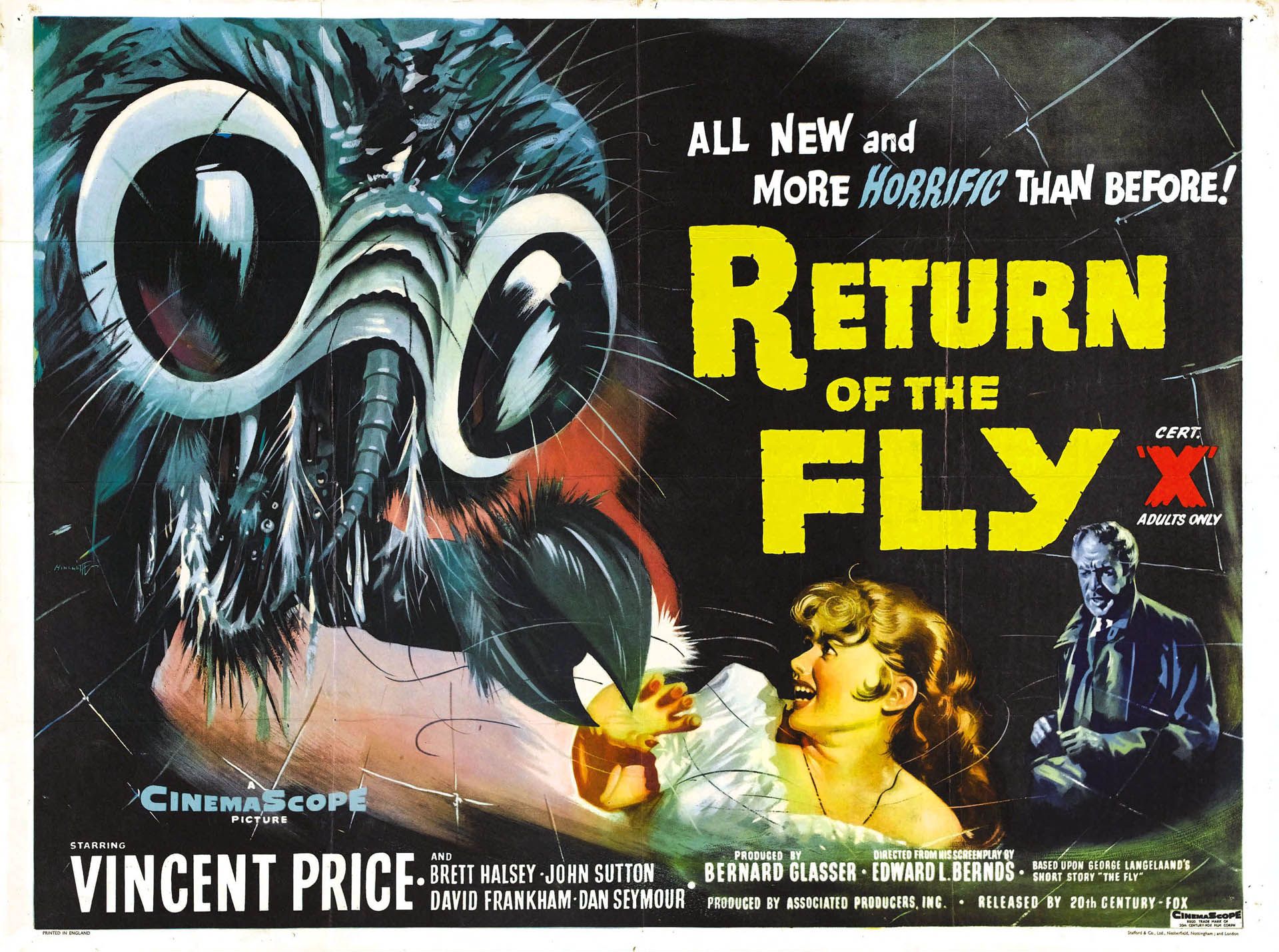 Poster Return of the Fly, 1920x1430 WUXGA, PC