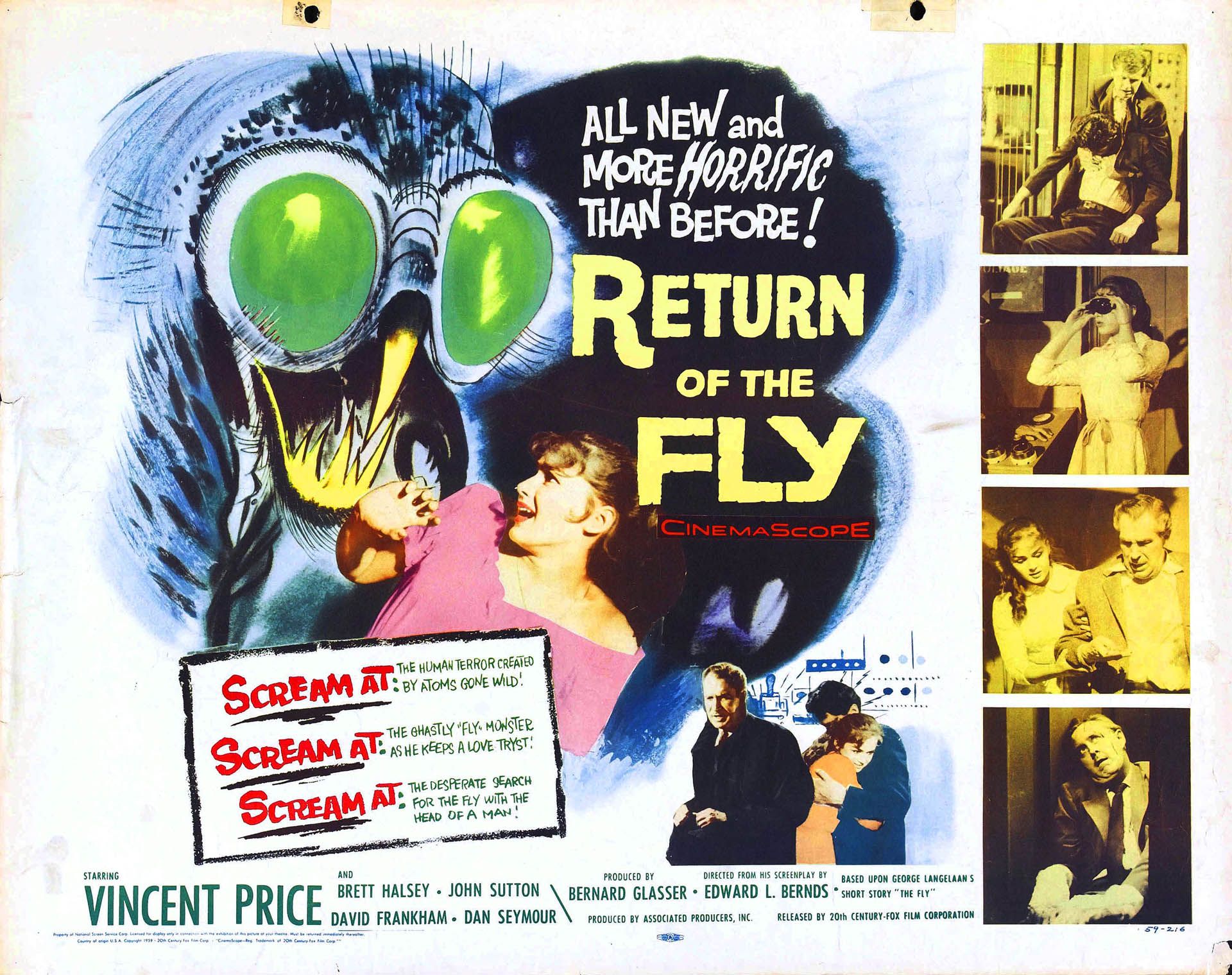 Return of the Fly poster, 1920x1519 Full HD+, PC Desktop
