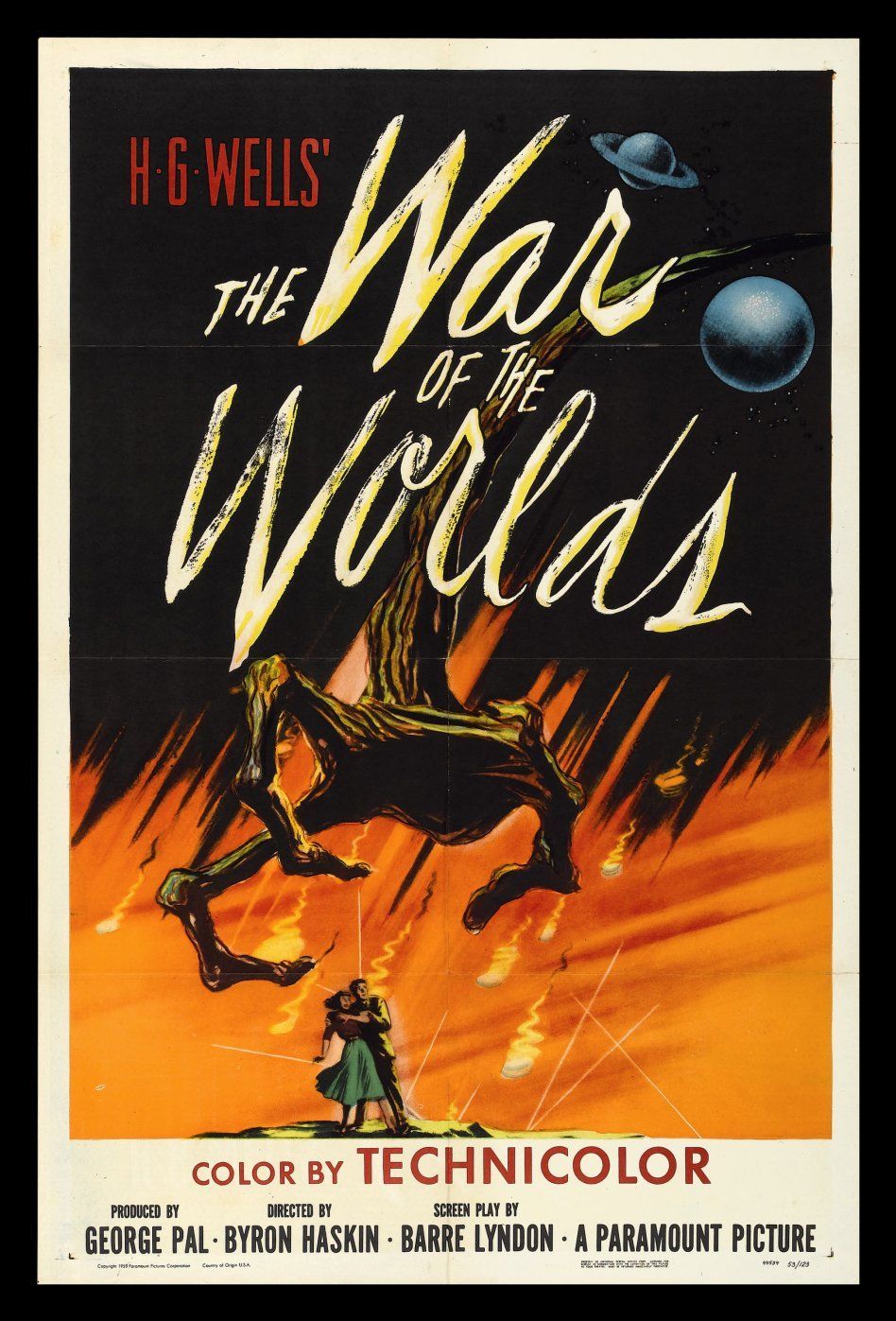 Poster La Guerra dei Mondi, 948x1397 Full HD Verticale, iPhone