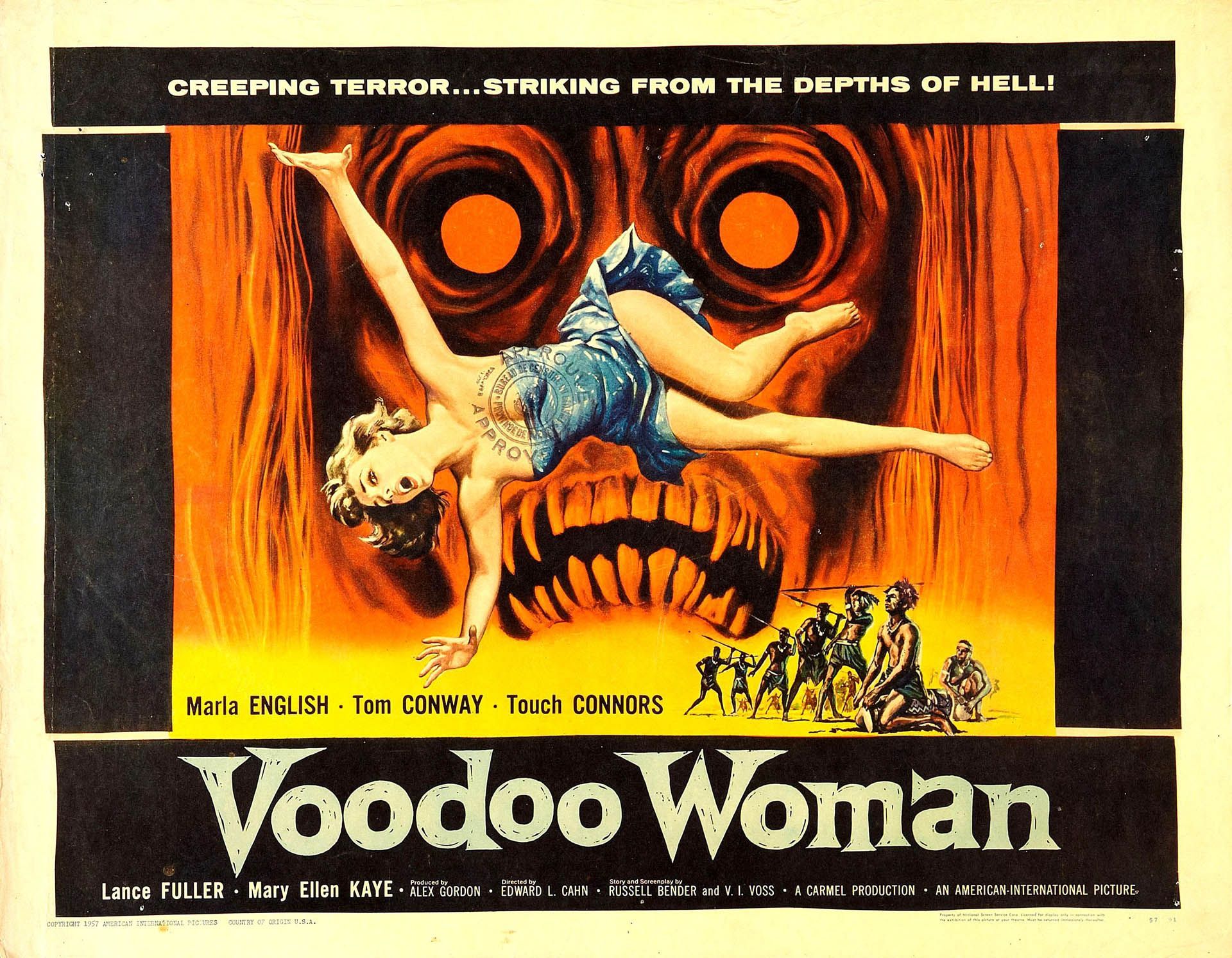 Poster Voodoo Woman anni '50, 1920x1493 WUXGA, Desktop