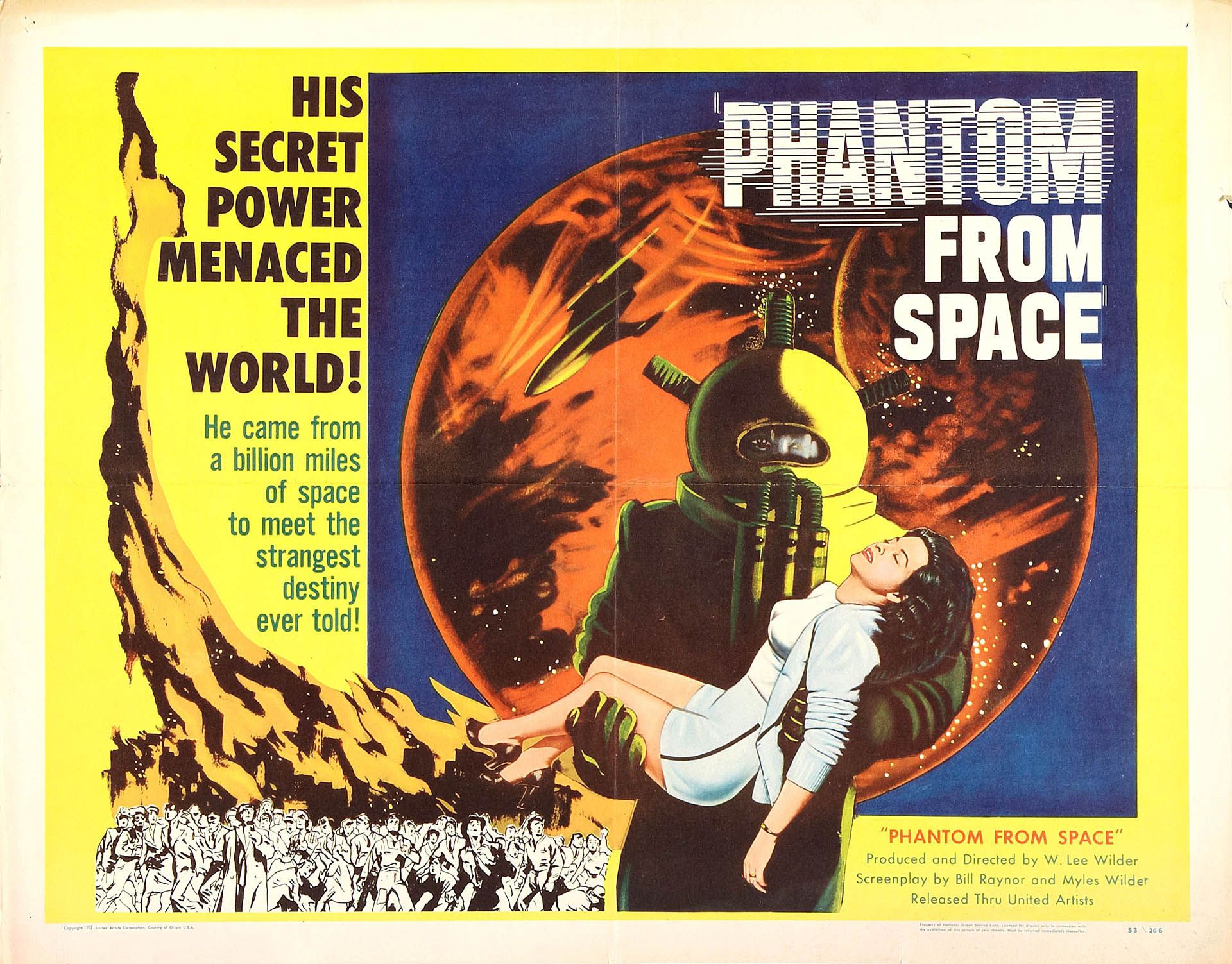 Poster Phantom from Space, 1920x1503 WUXGA, PC