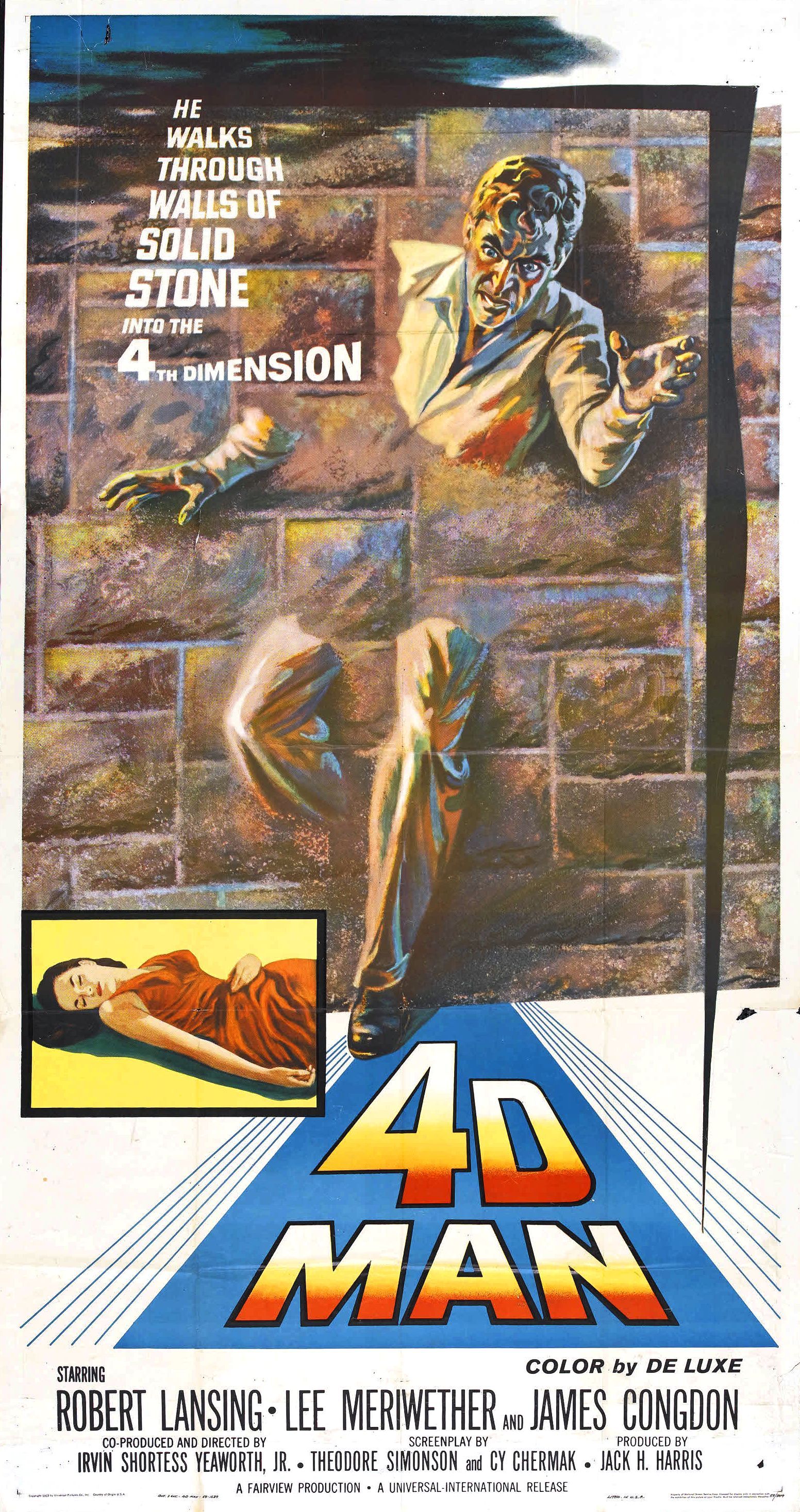 Poster film 4D Man, 1552x2933 Full HD Verticale, Smartphone
