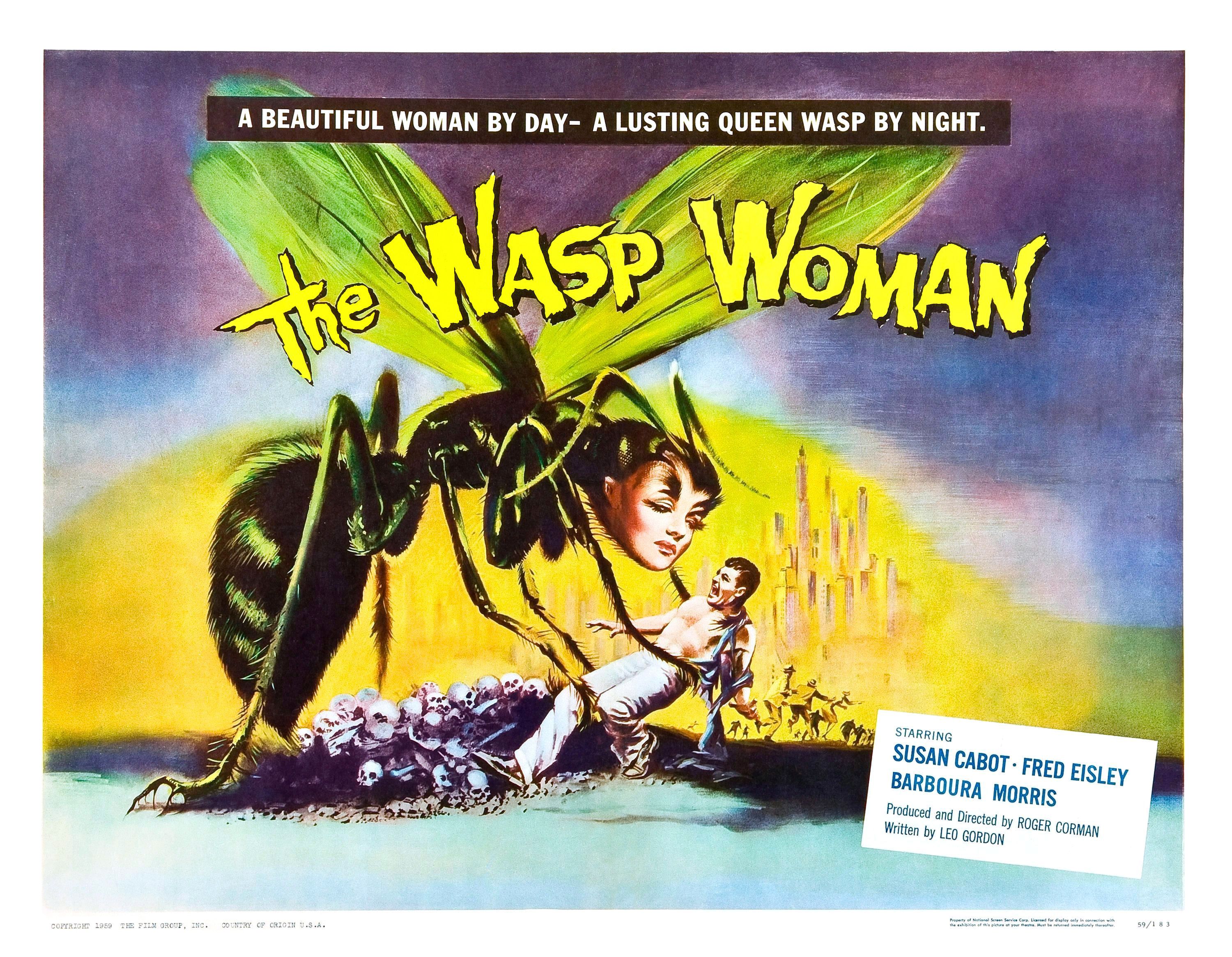 Poster The Wasp Woman vintage, 3000x2331 WQXGA, PC