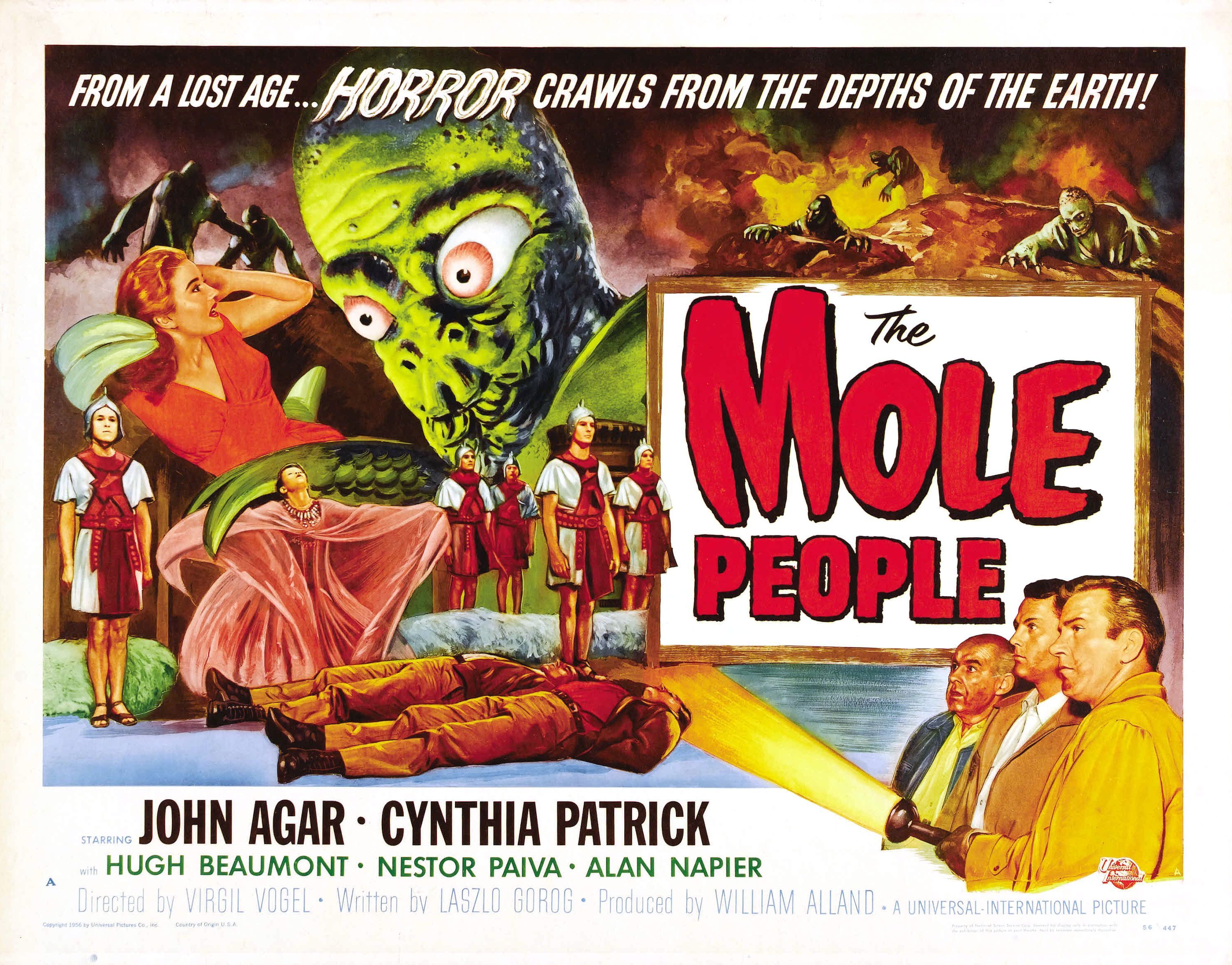 The Mole People locandina anni '50, 2982x2337 2K, PC