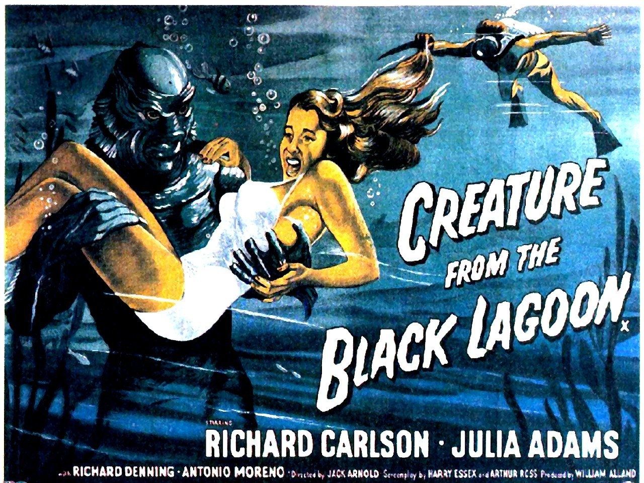Poster Creature from Black Lagoon, 1280x960 720p, PC