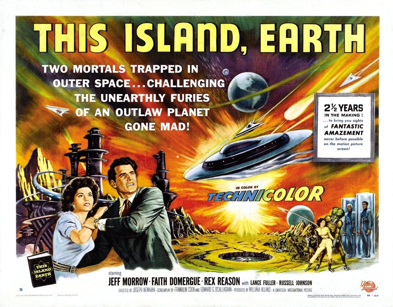 Poster This Island Earth, 1600x1251 900p, Desktop