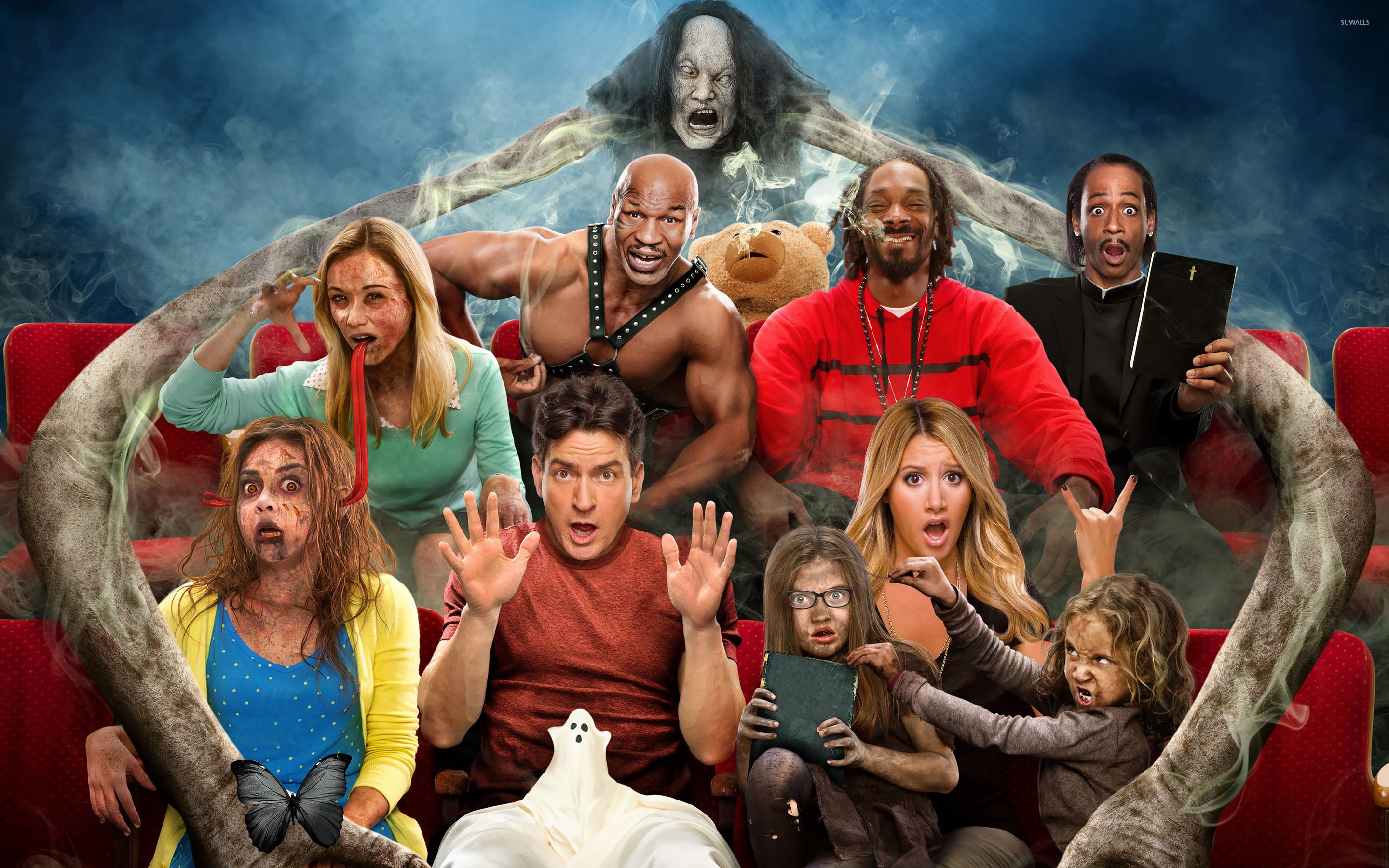 Scary Movie cast al cinema, 2880x1800 2K+, Laptop