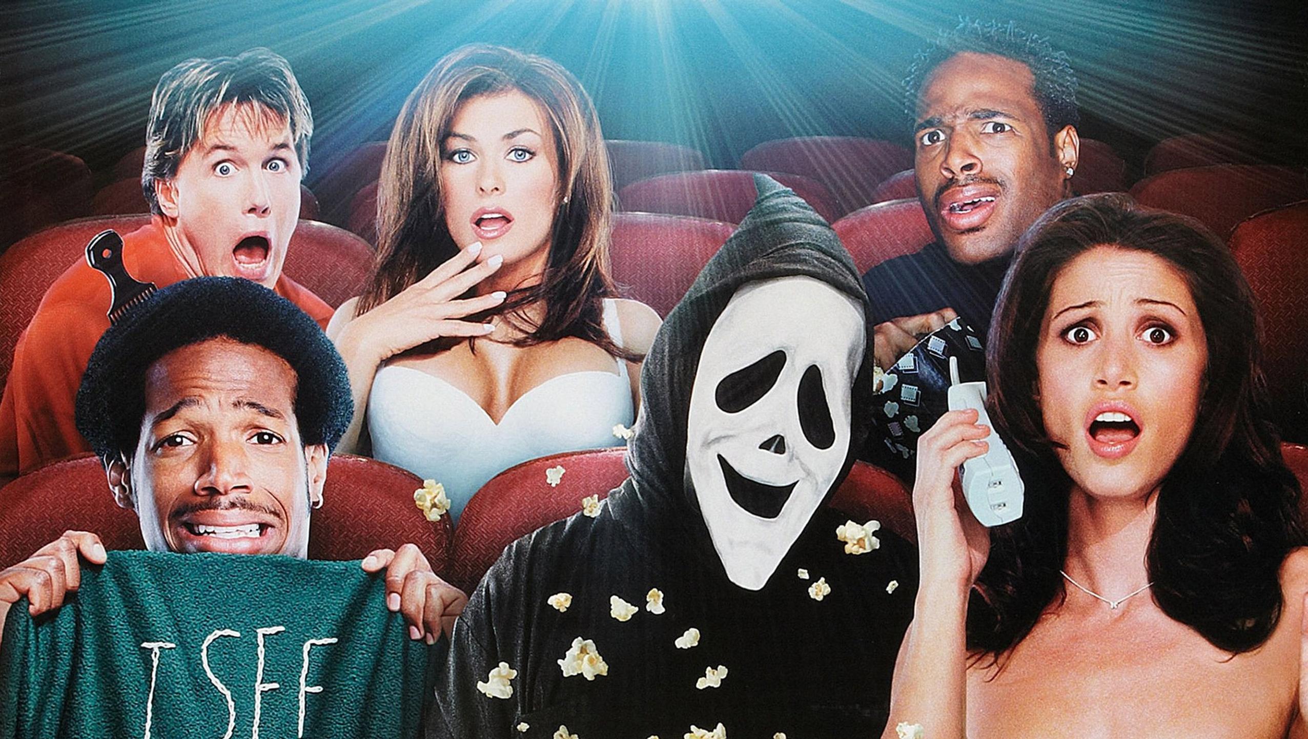 Poster Scary Movie personaggi cinema, 2552x1442 Hi-Res, Desktop