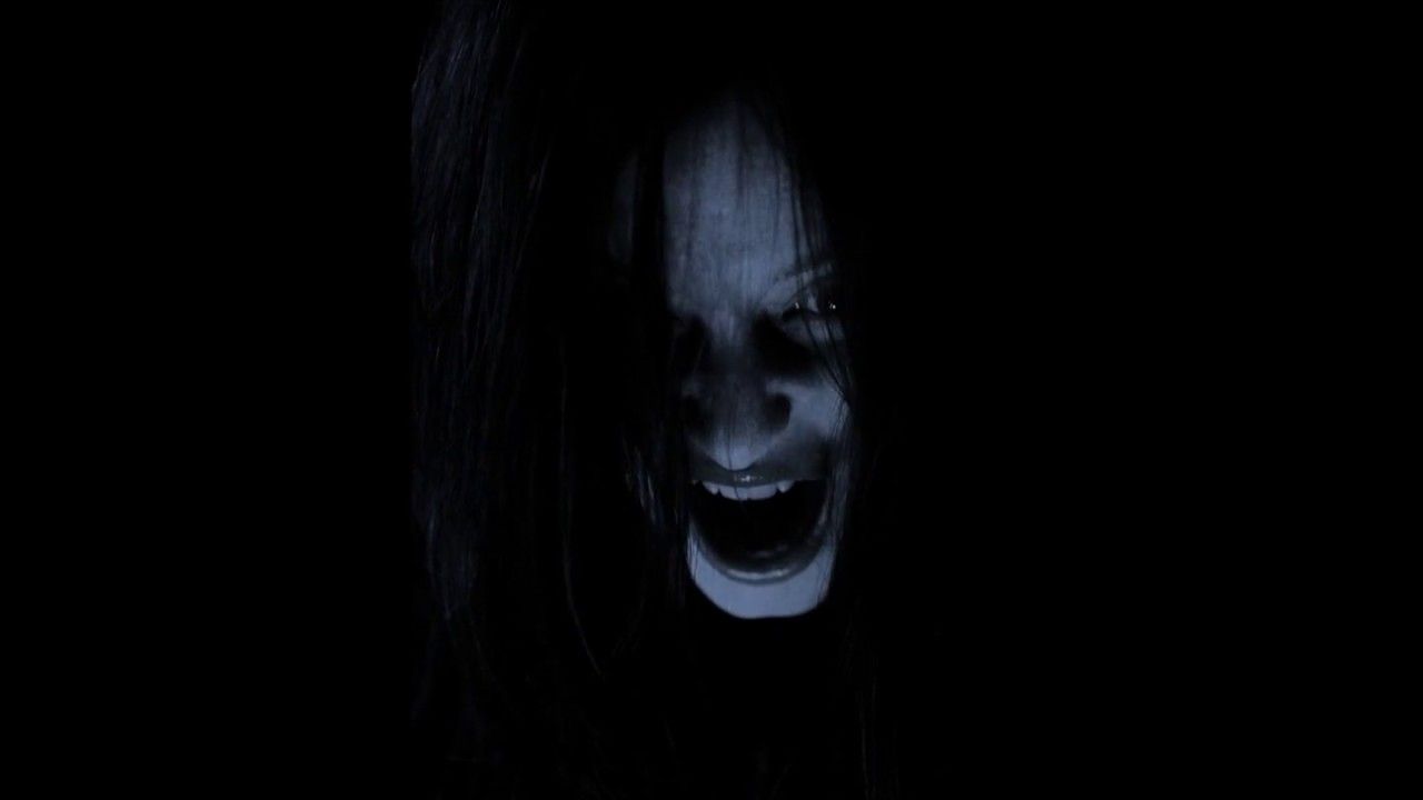 volto spettrale nell'oscurità, 1280x720 HD, PC Desktop