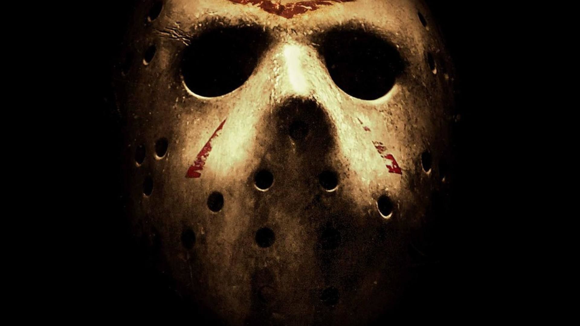 Maschera Jason Voorhees insanguinata, 1920x1080 Full HD, Laptop