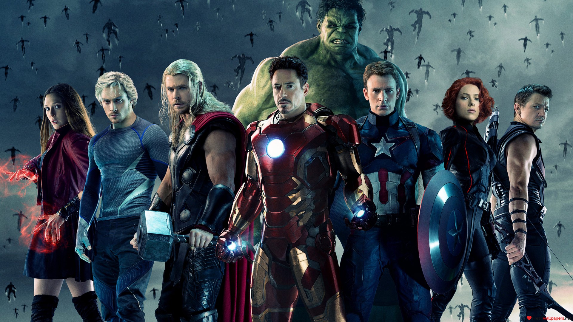 Avengers supereroi Marvel gruppo, MCU, 1920x1080 Full HD 1080p, Desktop
