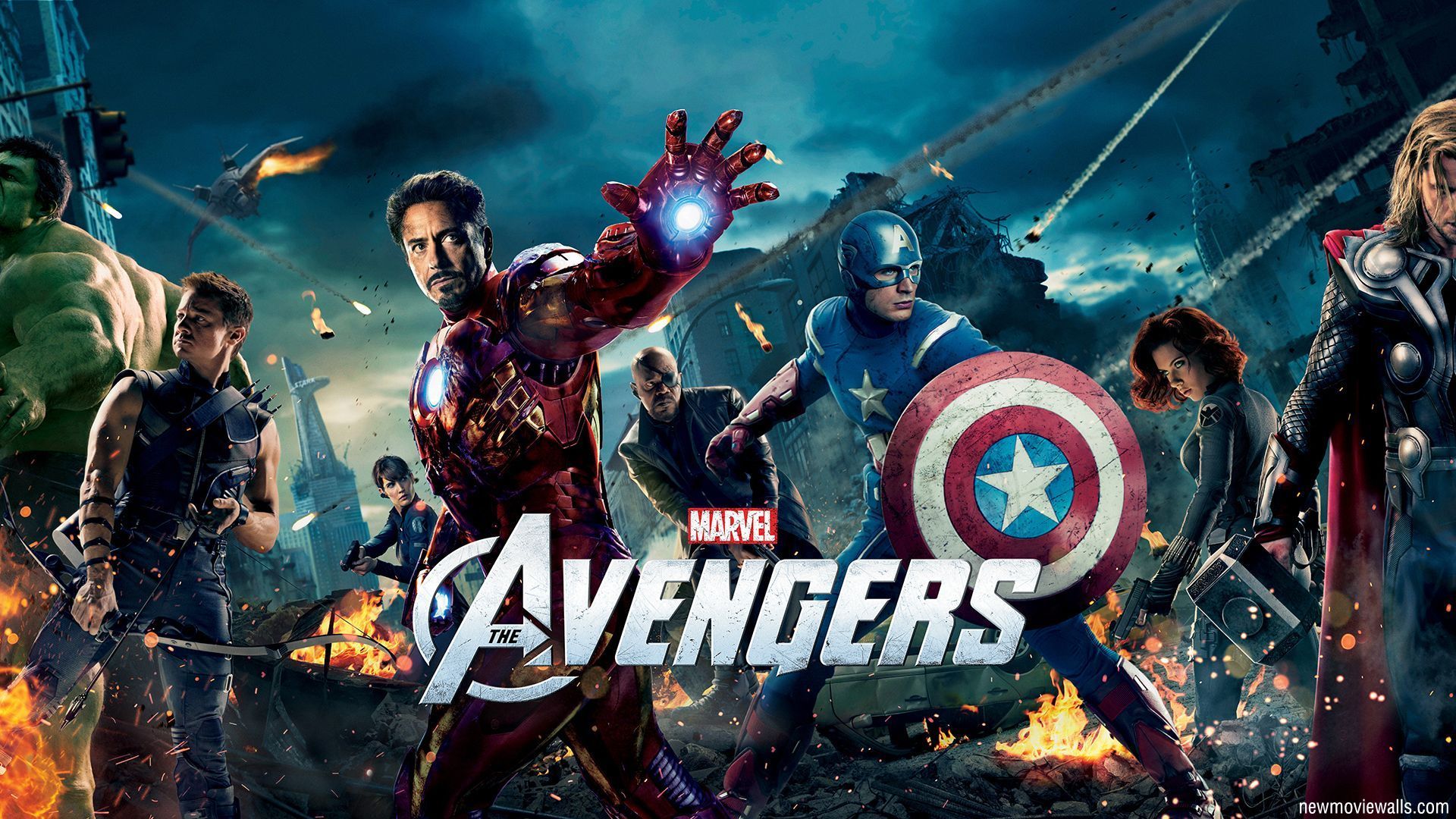 The Avengers gruppo supereroi, 1920x1080 1080p, PC Desktop