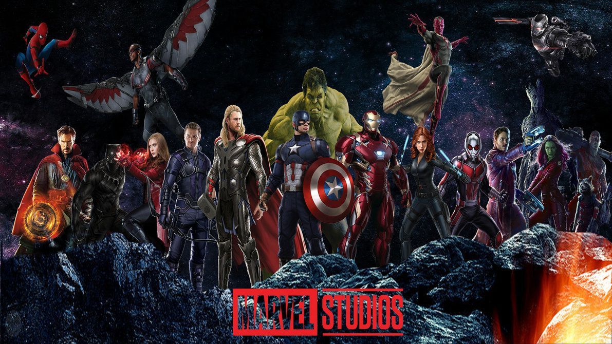 Personaggi Marvel Studios gruppo, 1191x670 HD, PC Desktop