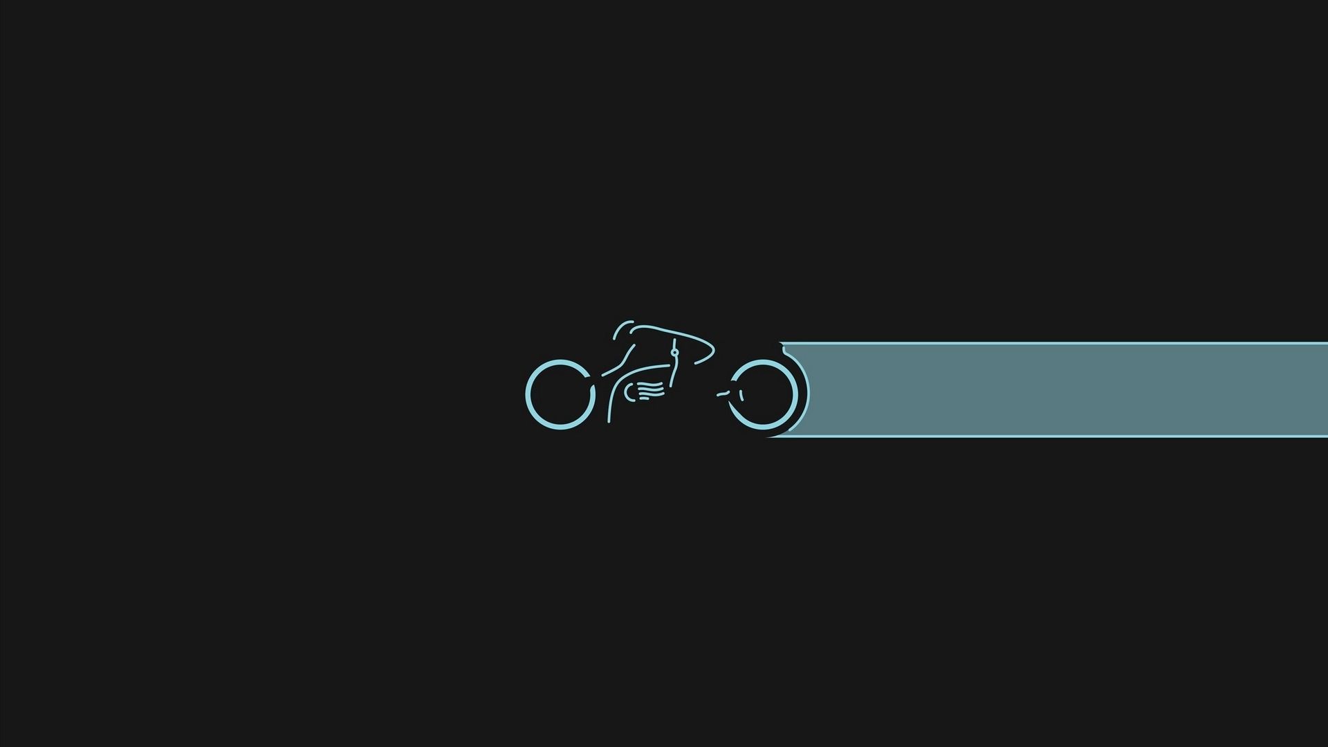 Moto Tron minimalista, 1920x1080 1080p, PC Desktop
