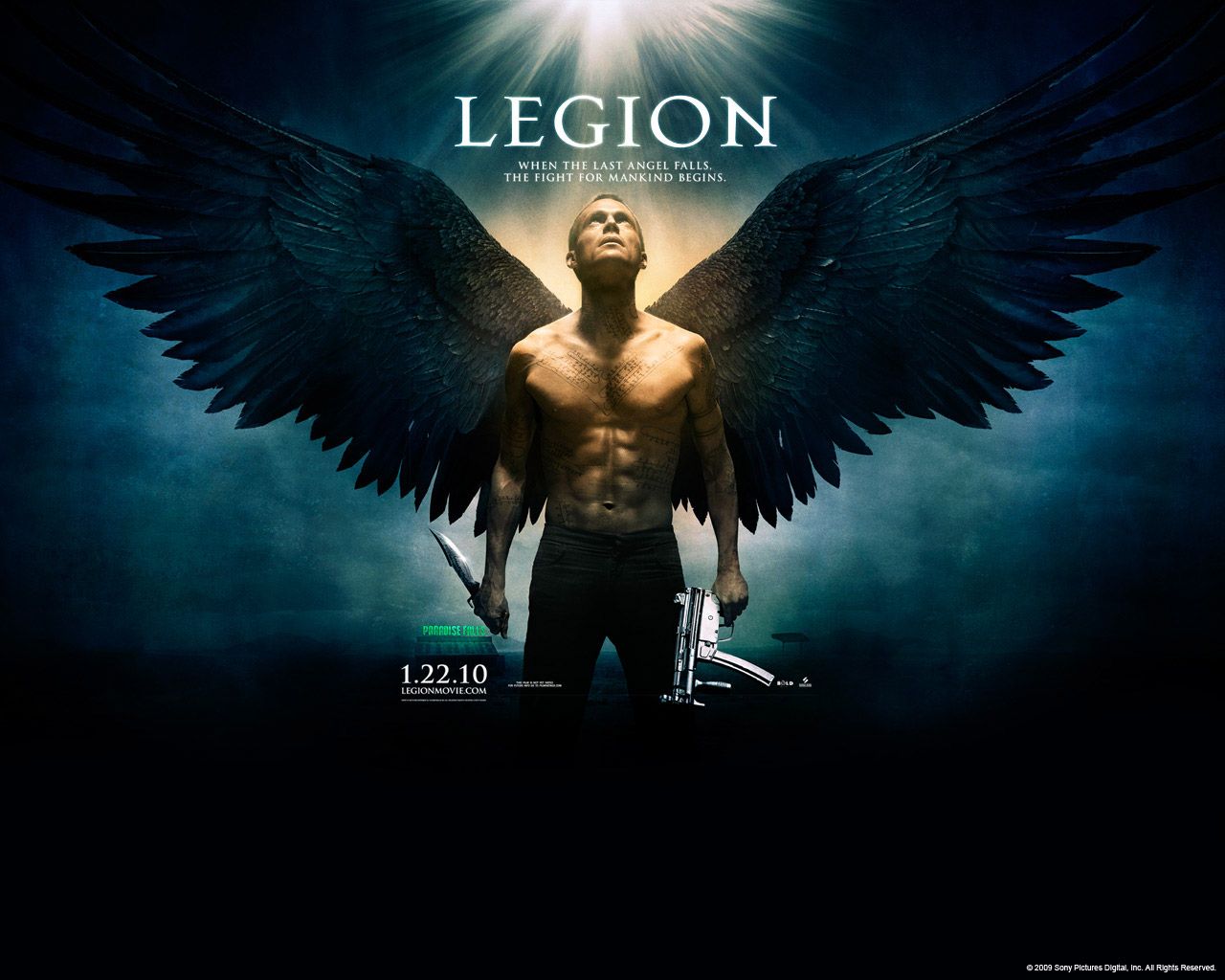 Legion film angelo alato, 1280x1024 720p, Monitor Gaming