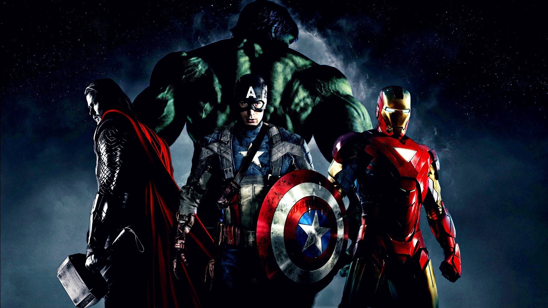 Avengers Thor Hulk Iron Man, Marvel, 1920x1080 1080p, Desktop