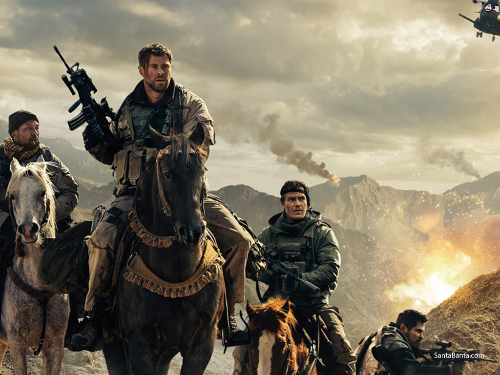 Soldati a cavallo film guerra, 1024x768 HD, iMac