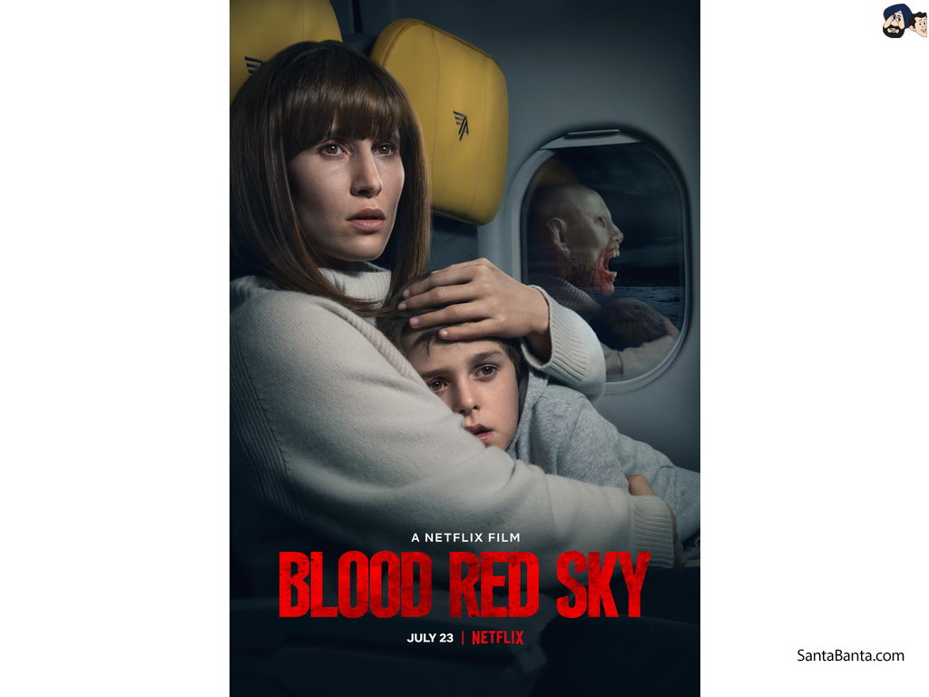 Poster film Blood Red Sky, 1024x768 HD, Desktop