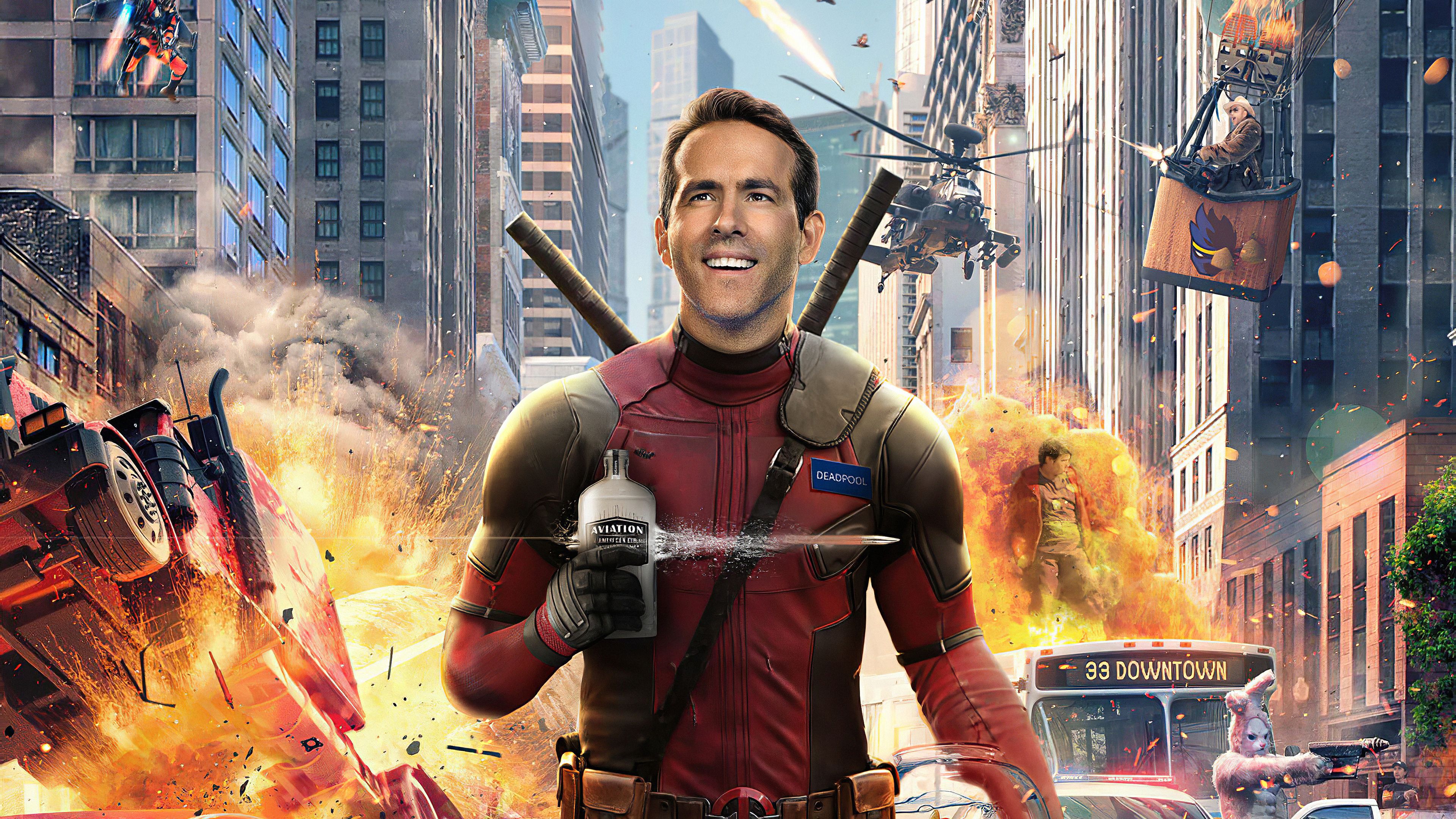Free Guy poster film azione, 3840x2160 UHD, PC 4K