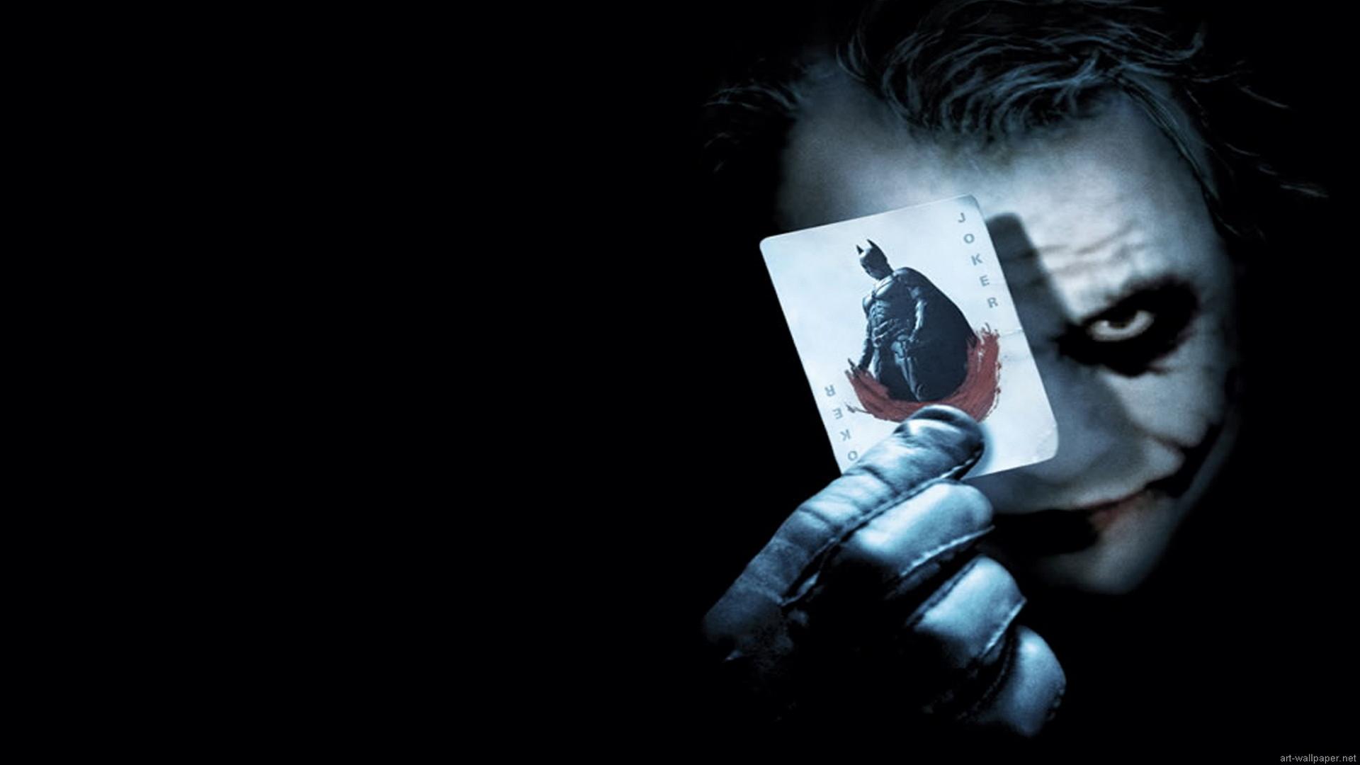 Joker con carta Batman, nemesi di Batman, 1920x1080 1080p, Laptop