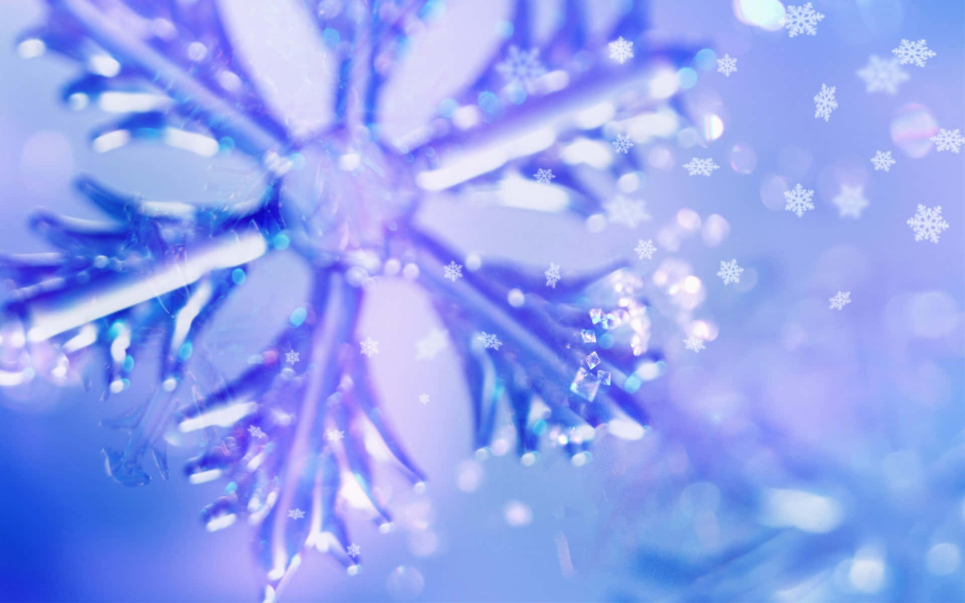 Fiocco di neve blu sfumato, 1920x1200 Full HD+, Desktop