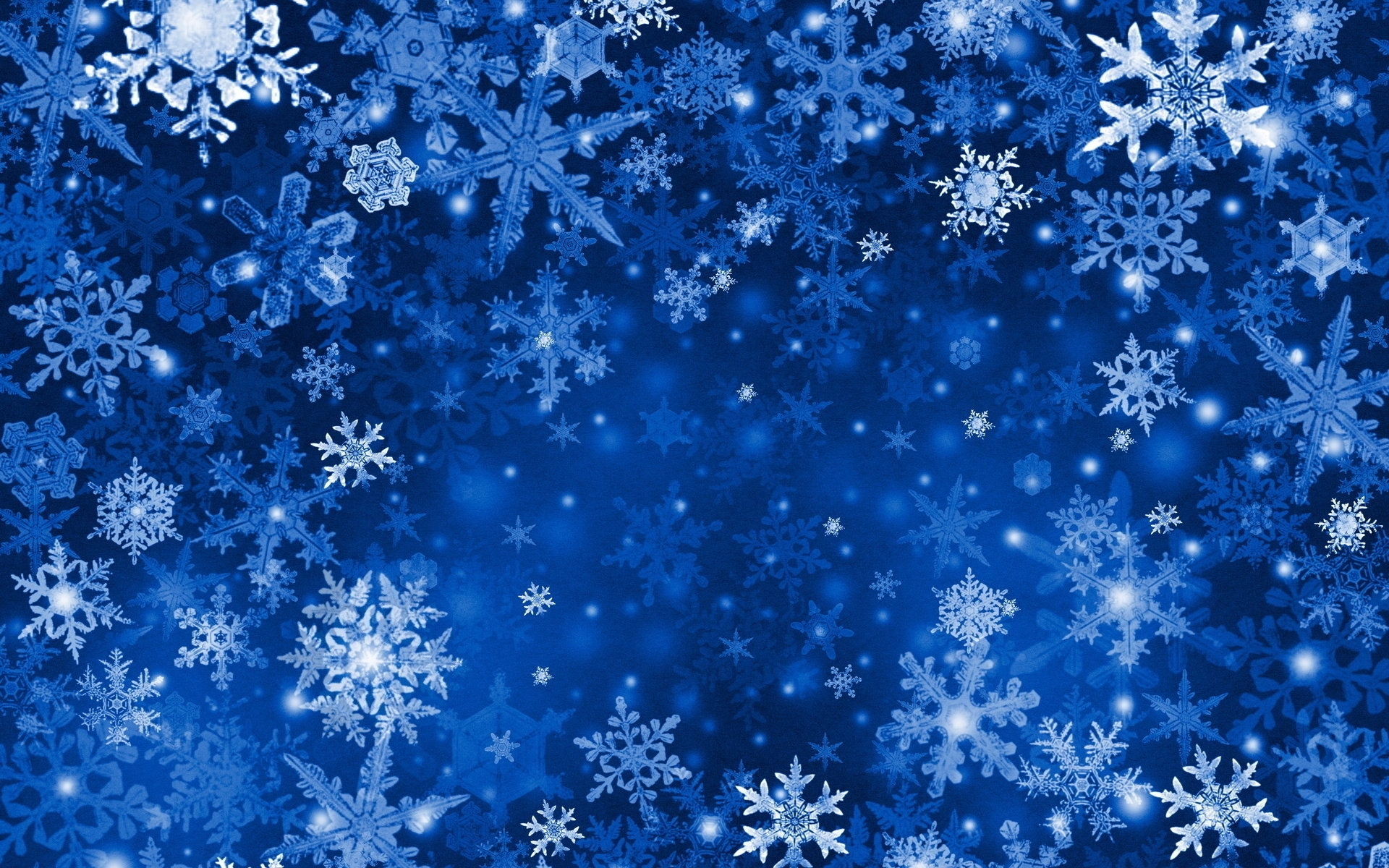 Fiocchi di neve blu, 1920x1200 Full HD+ WUXGA, PC Desktop