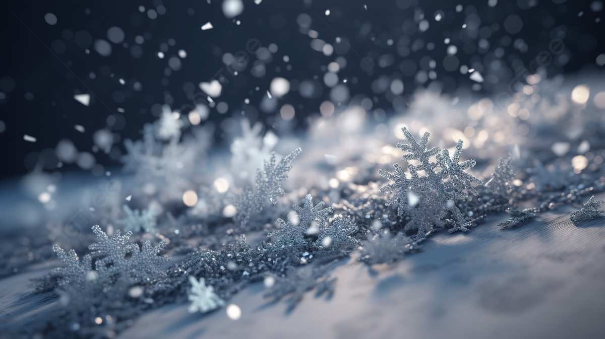 Fiocchi di neve su sfondo blu, 1200x673 HD, Desktop