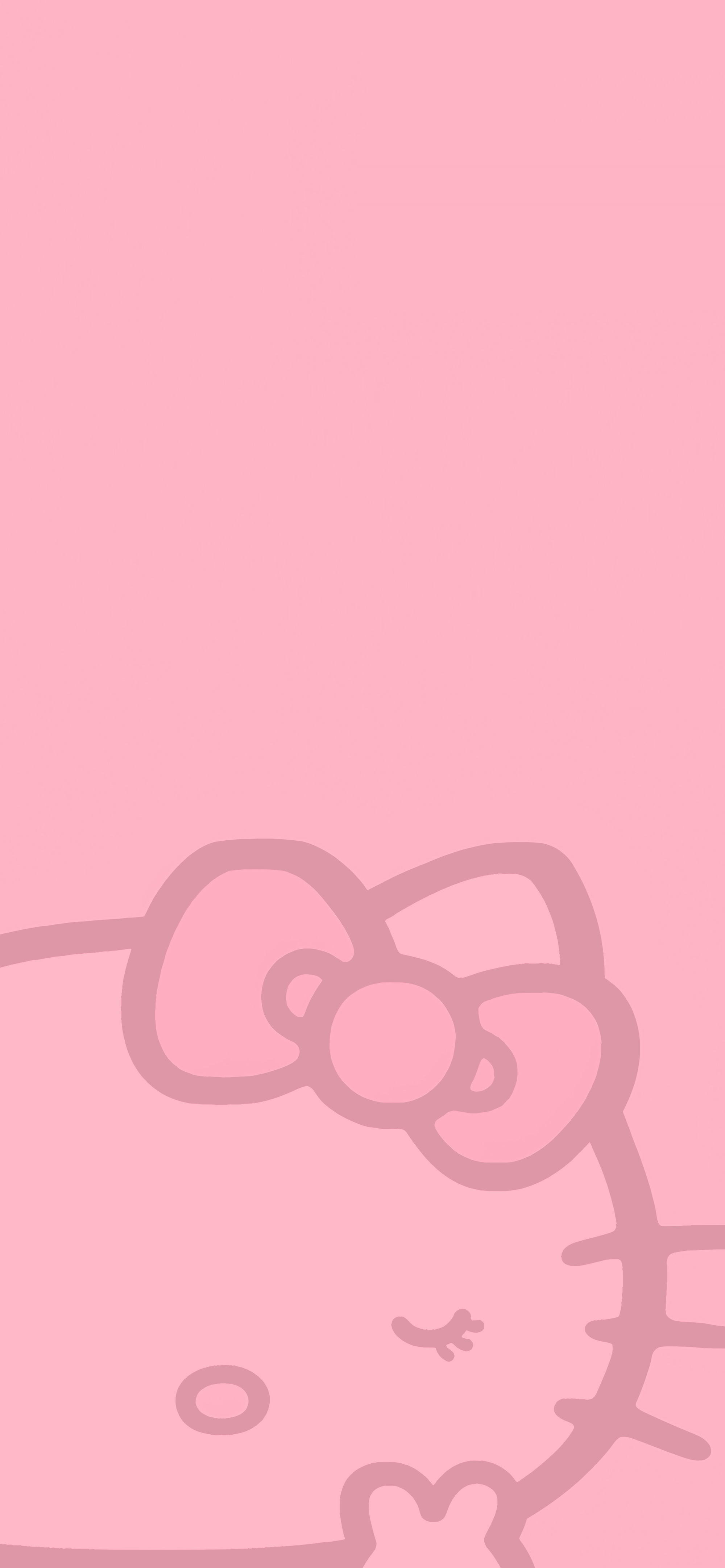 Hello Kitty fiocco rosa, Sanrio, 2000x4329 Verticale, Mobile