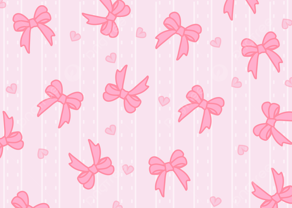 Fiocchi rosa disegnati a mano, 1200x857 HD, PC