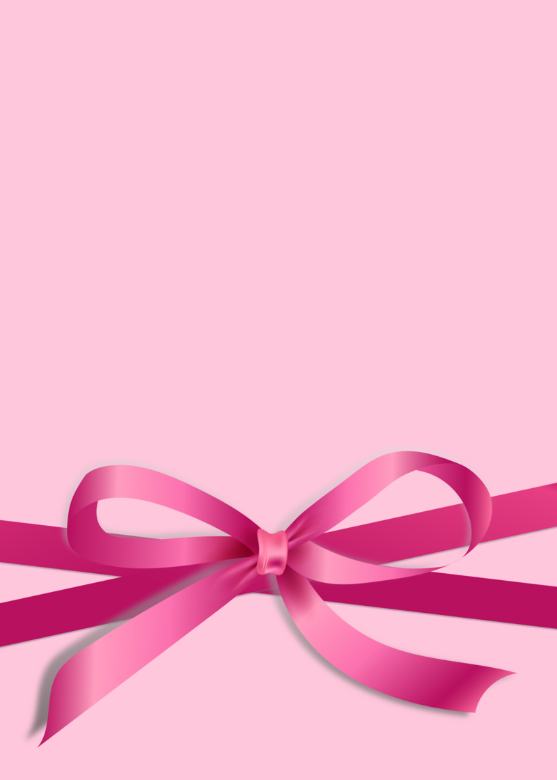Fiocco rosa su sfondo rosa, 800x1120 Verticale, Telefono