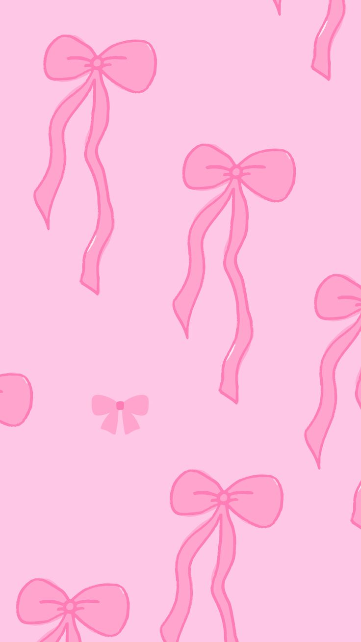 Fiocchi rosa con nastri, 736x1308 Verticale, Xiaomi