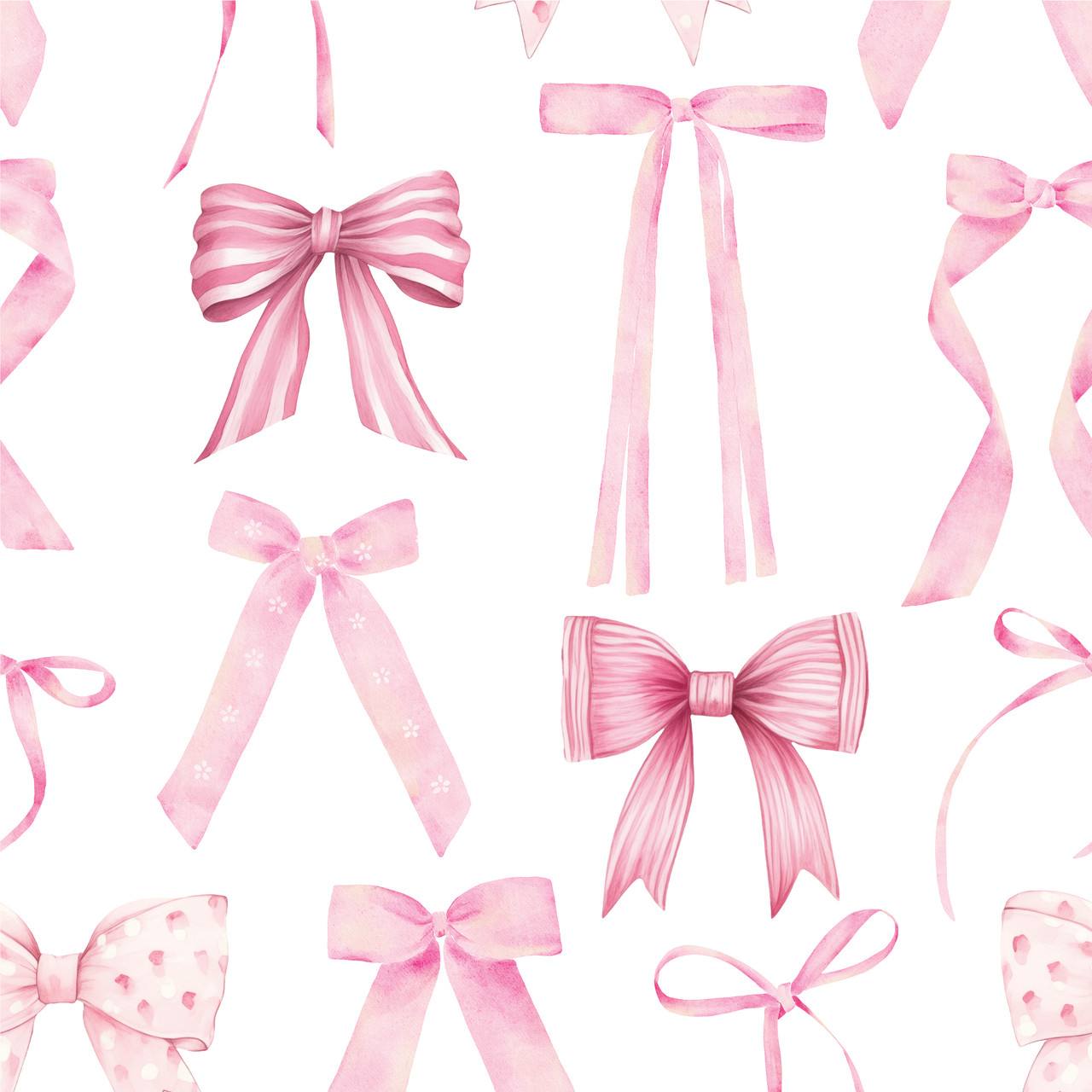 Fiocchi rosa ad acquerello, 1280x1280 720p, Laptop