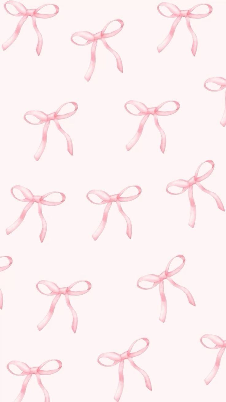 Fiocchi rosa pattern acquerello, 736x1308 Full HD Verticale, Google Pixel