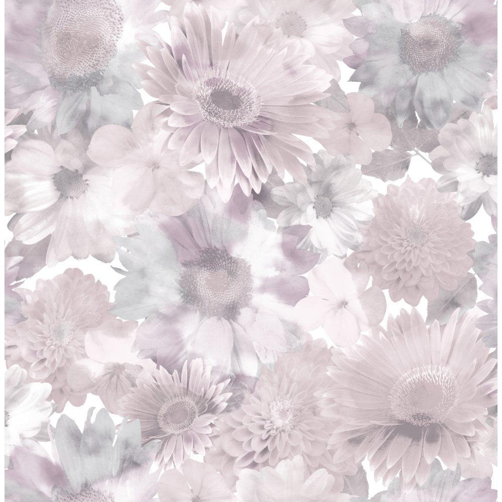 Fiori grigi e rosa pallido, 1000x1000 HD, Desktop