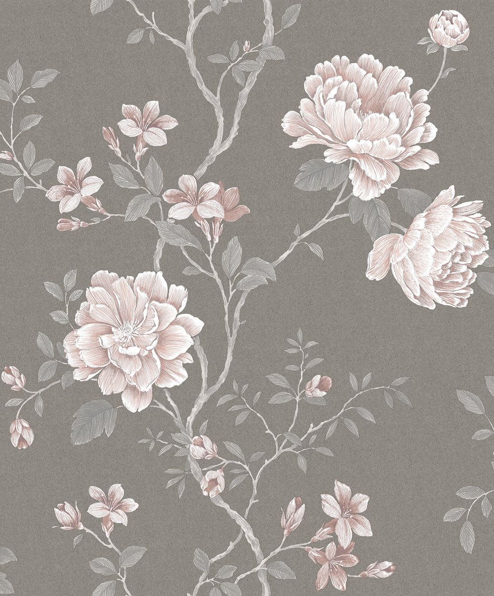 Fiori rosa su sfondo grigio, 1000x1207 Full HD Verticale, Smartphone