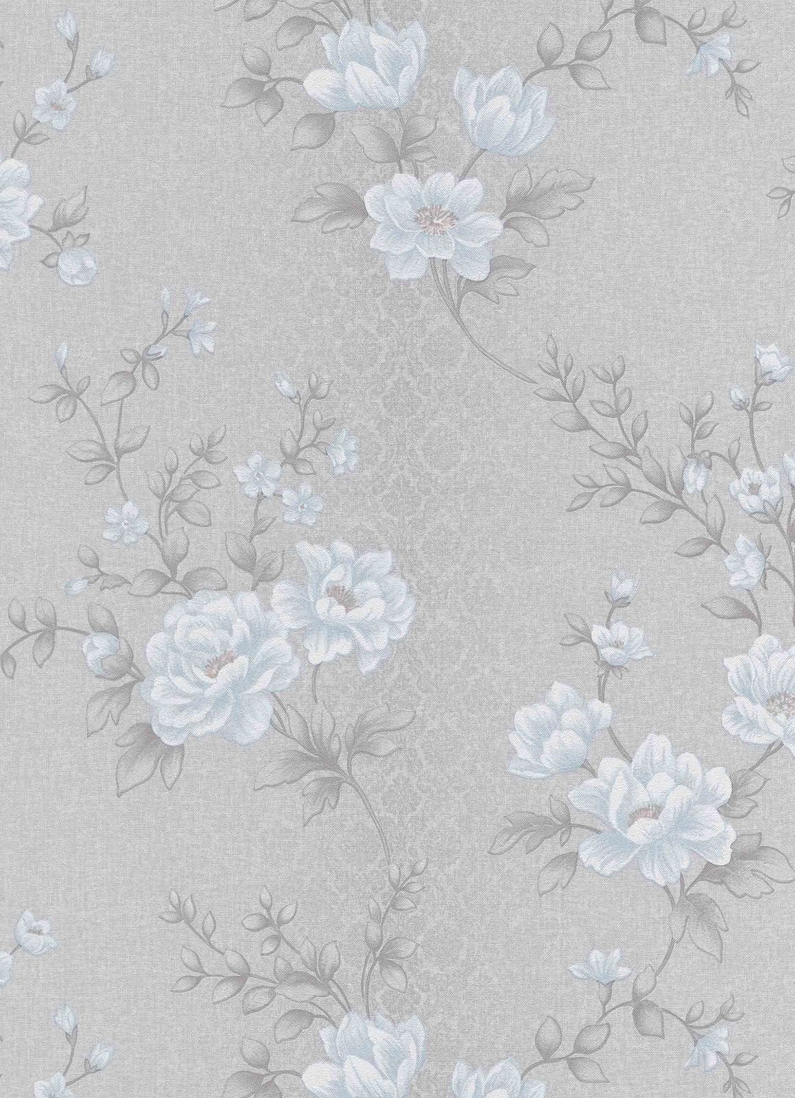 Fiori grigi e bianchi vintage, 1159x1600 Full HD Verticale, iPhone