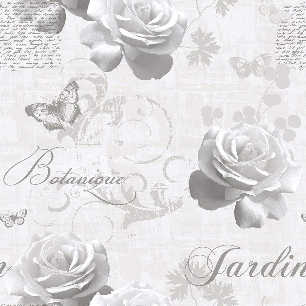 Rose grigie e farfalle vintage, 1000x1000 HD, iMac