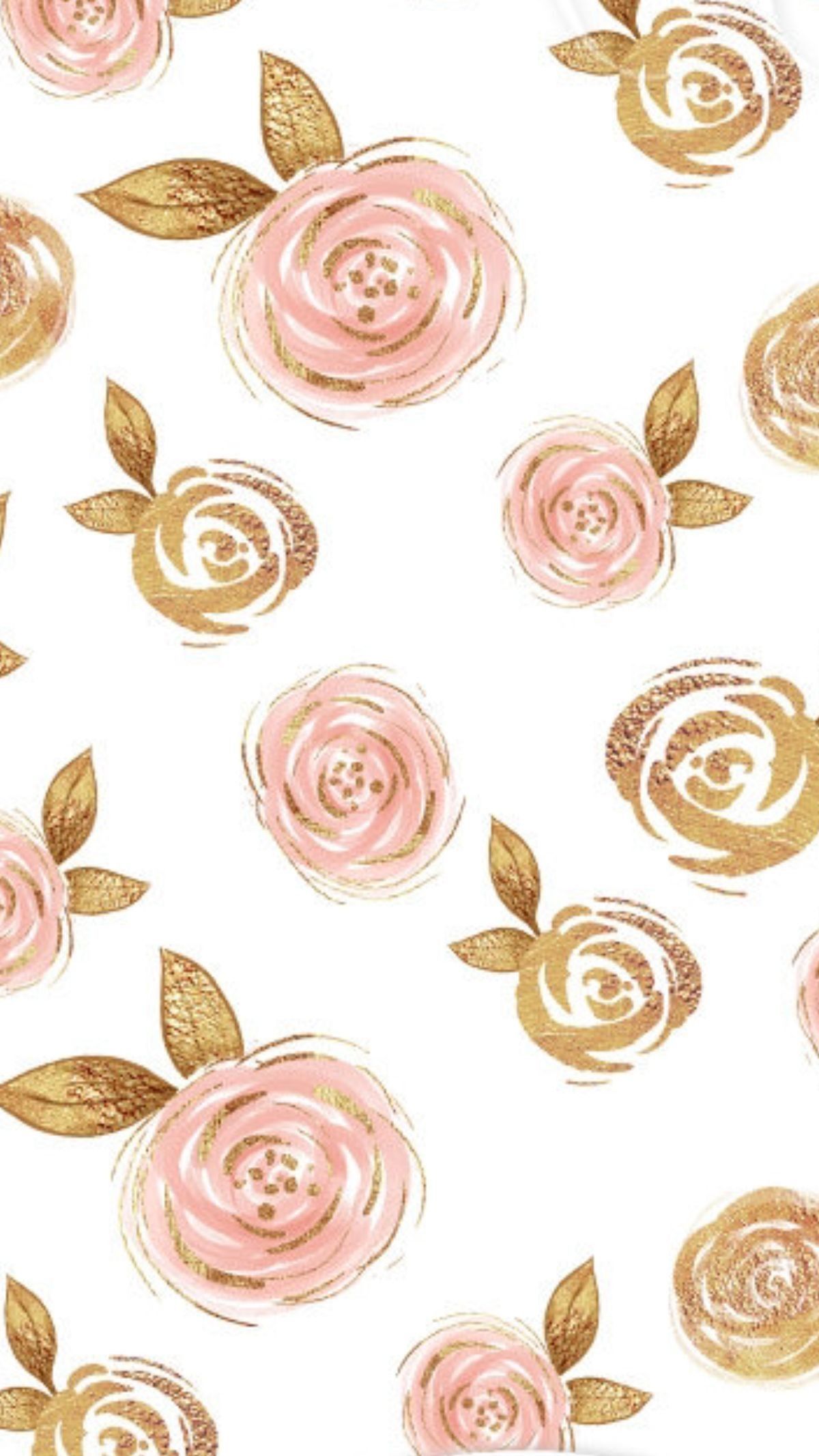 Rose rosa e dorate, 1200x2133 Verticale, iPhone Pro Max