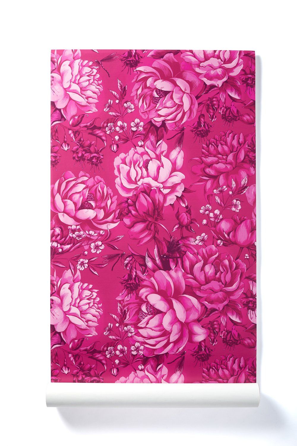 Peonie rosa acceso floreale, 1000x1500 Full HD Verticale, Smartphone